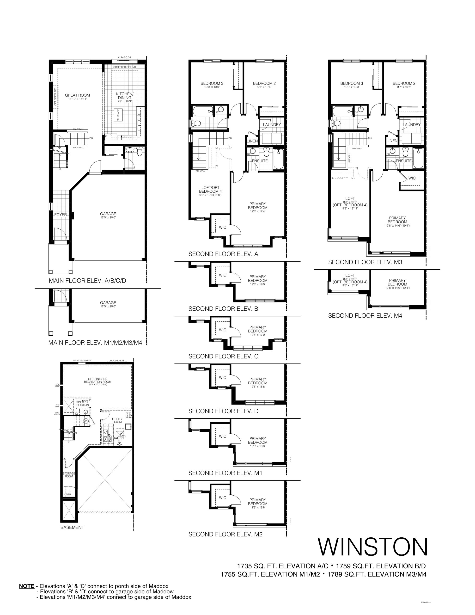 Winston floor plan