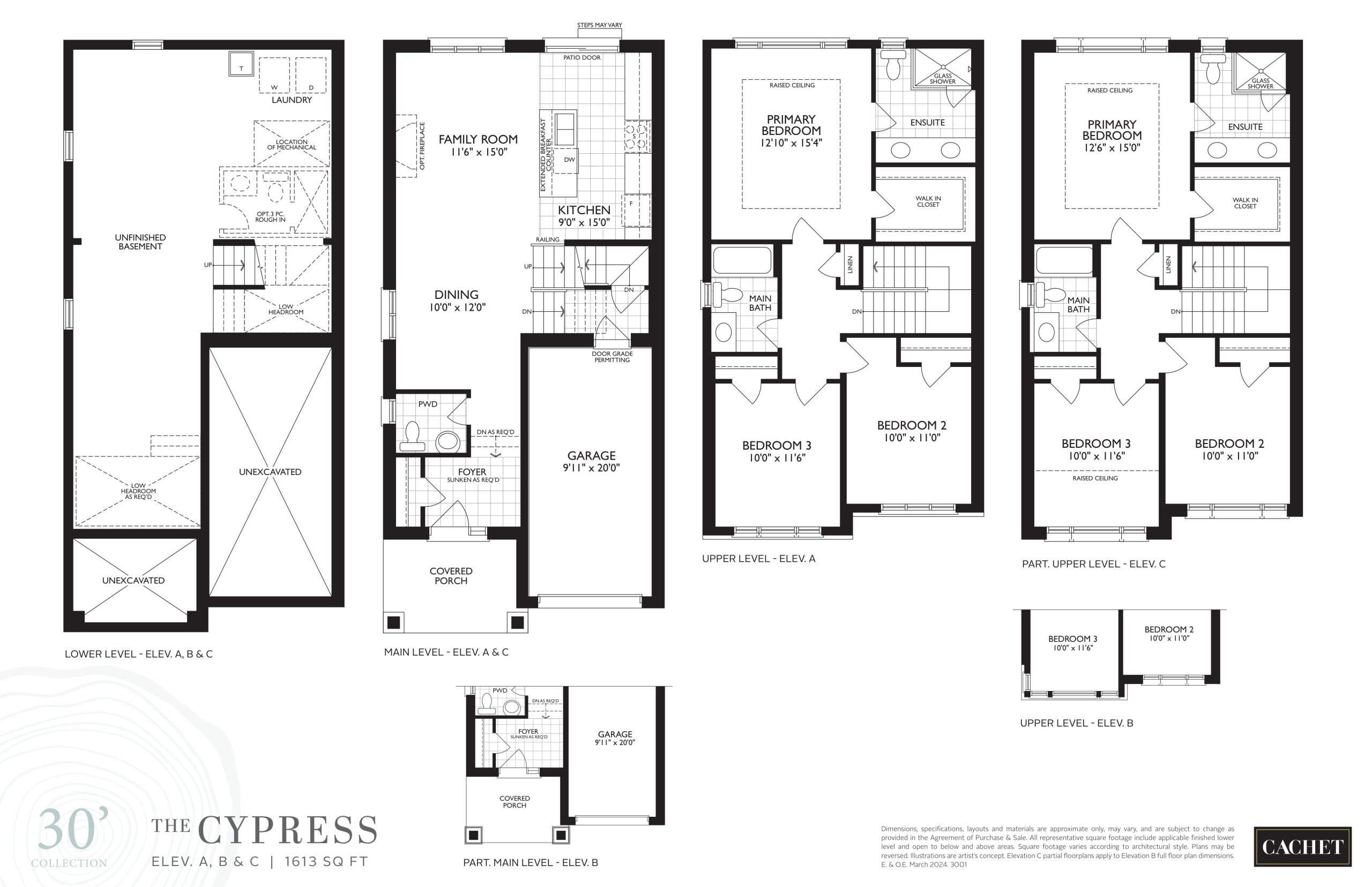 The Cypress floor plan