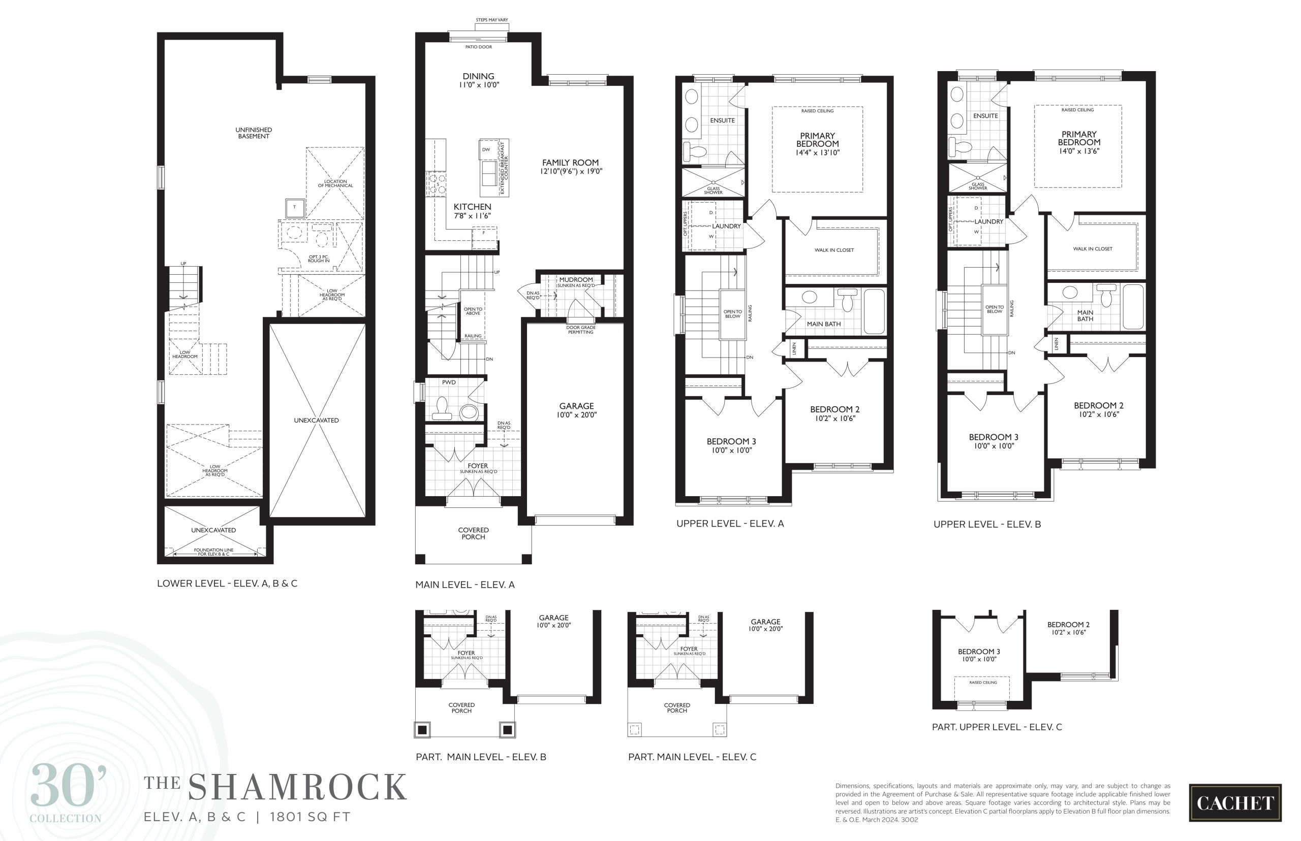 The Shamrock floor plan