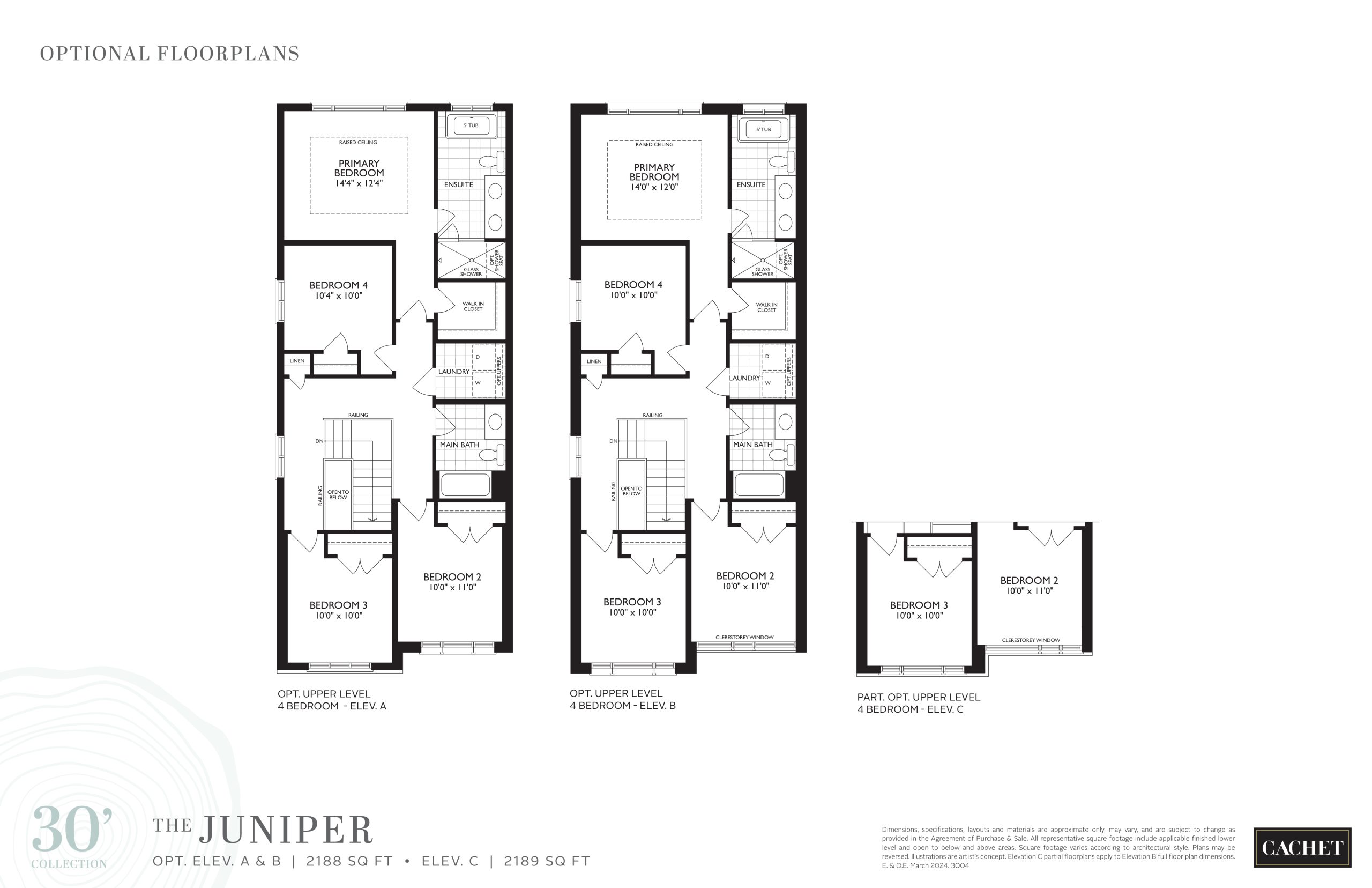 The Juniper (Optionals) floor plan