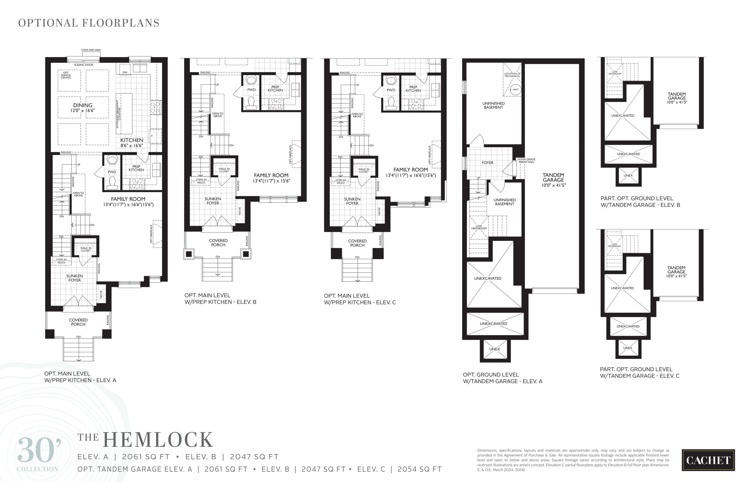 The Hemlock (Optionals) floor plan