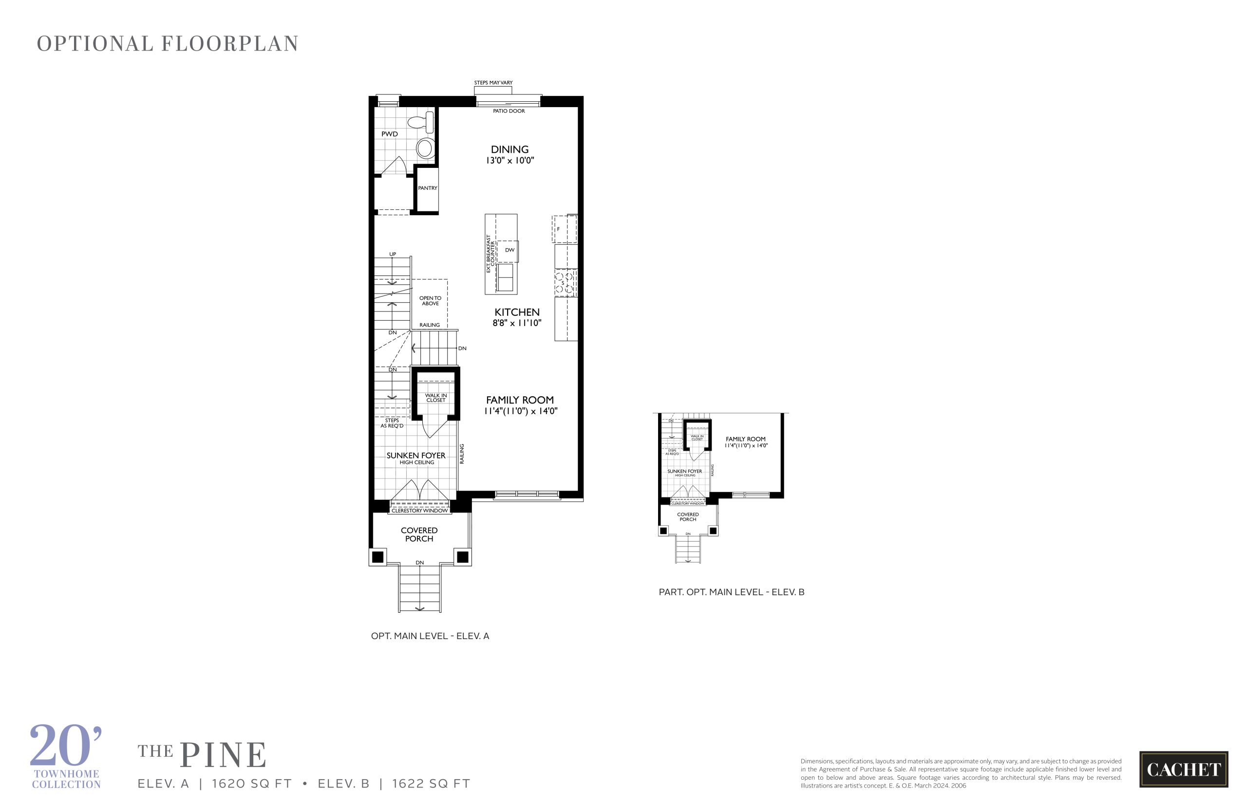 The Pine (Optionals) floor plan