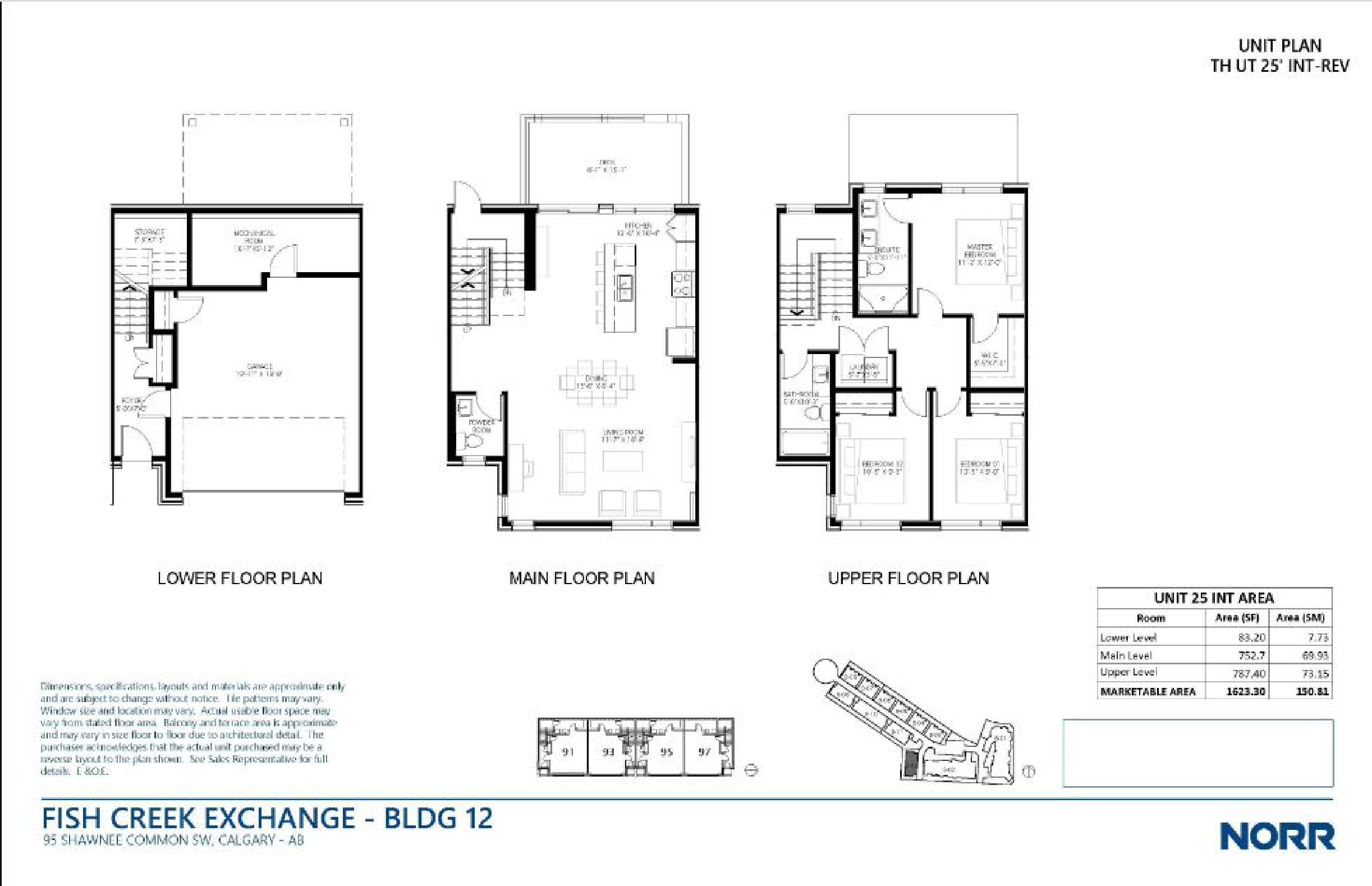 TH 25 - Int Rev floor plan