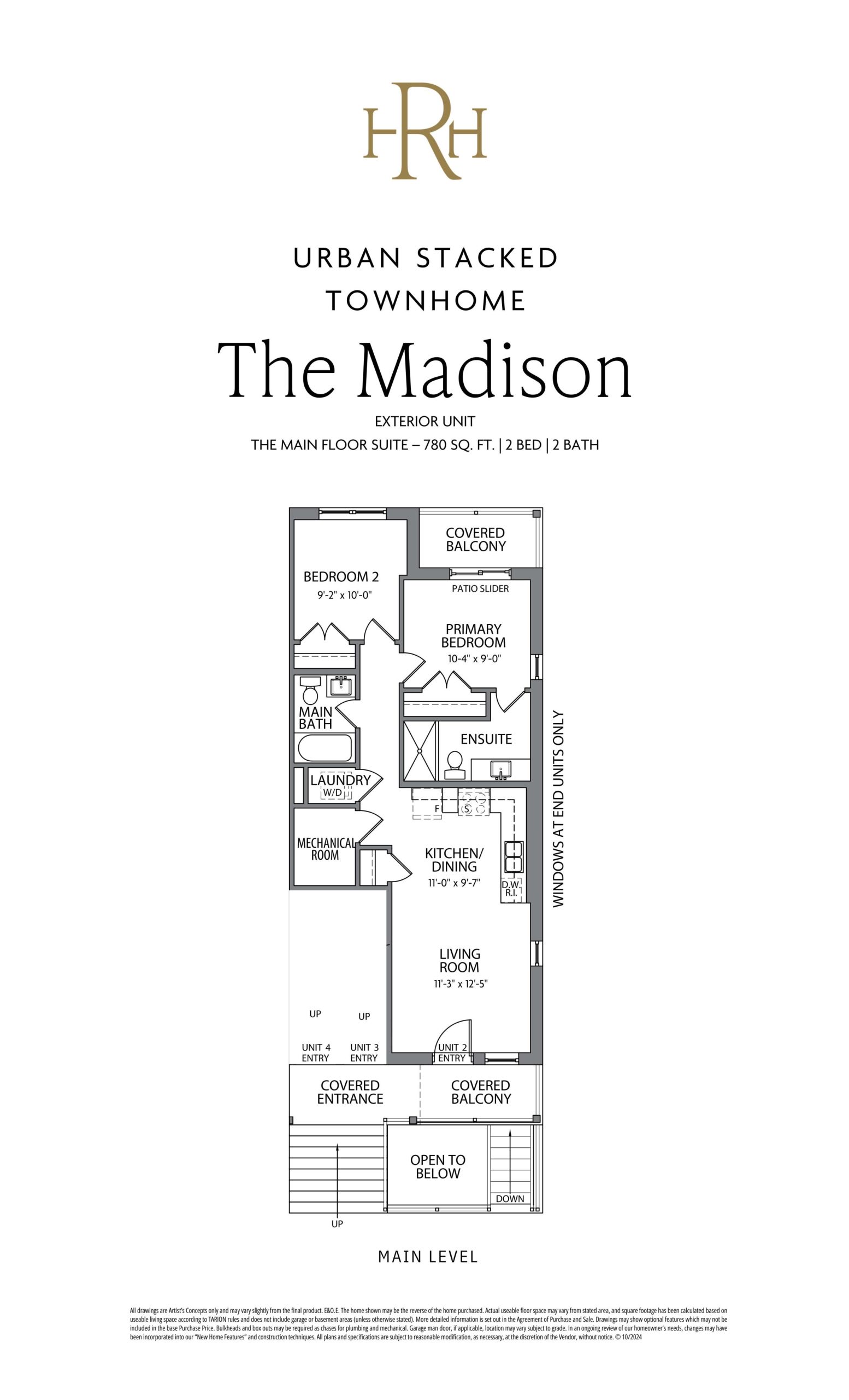The Madison floor plan