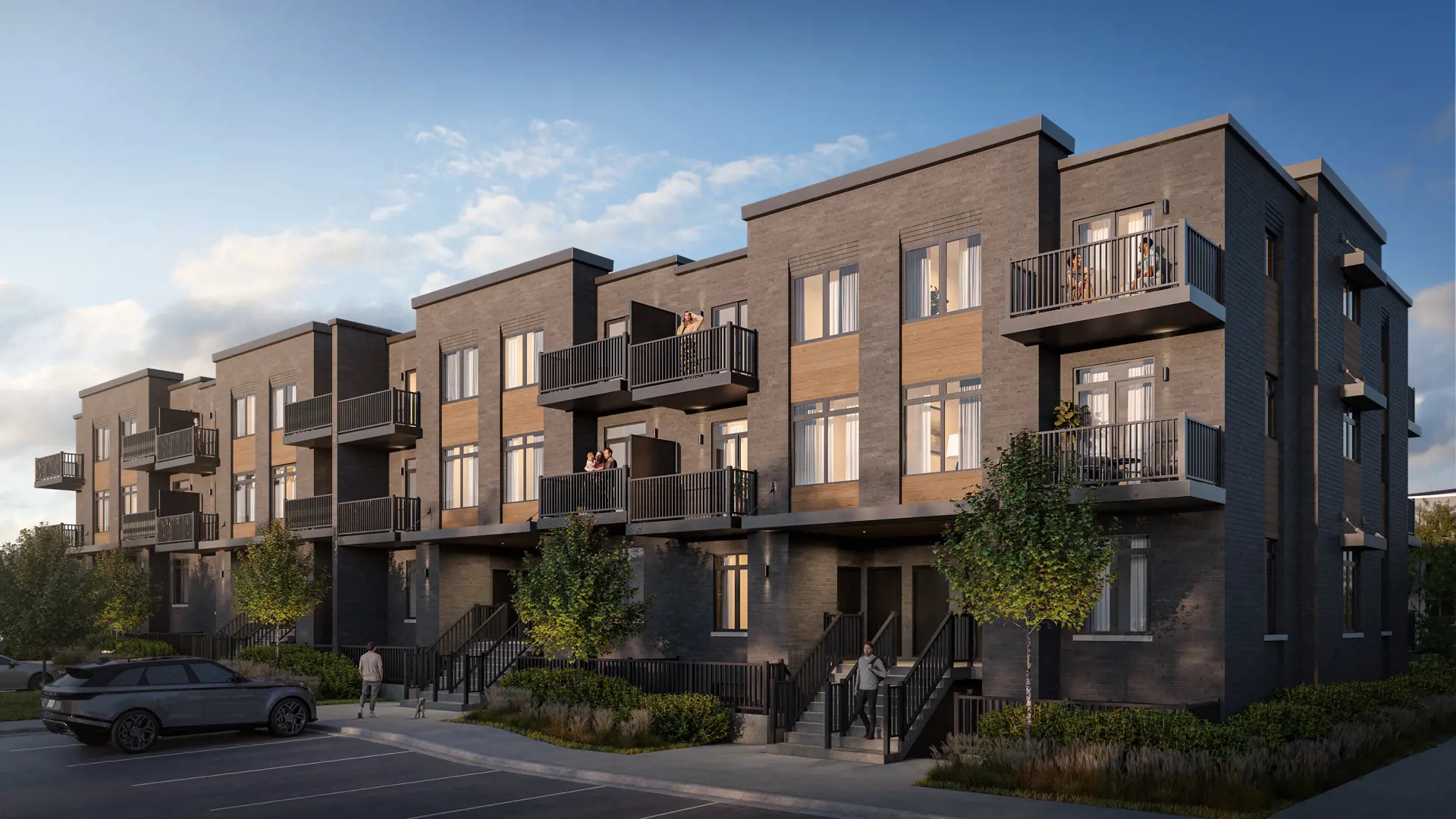 Northside Townhouse in Guelph — rendering 3