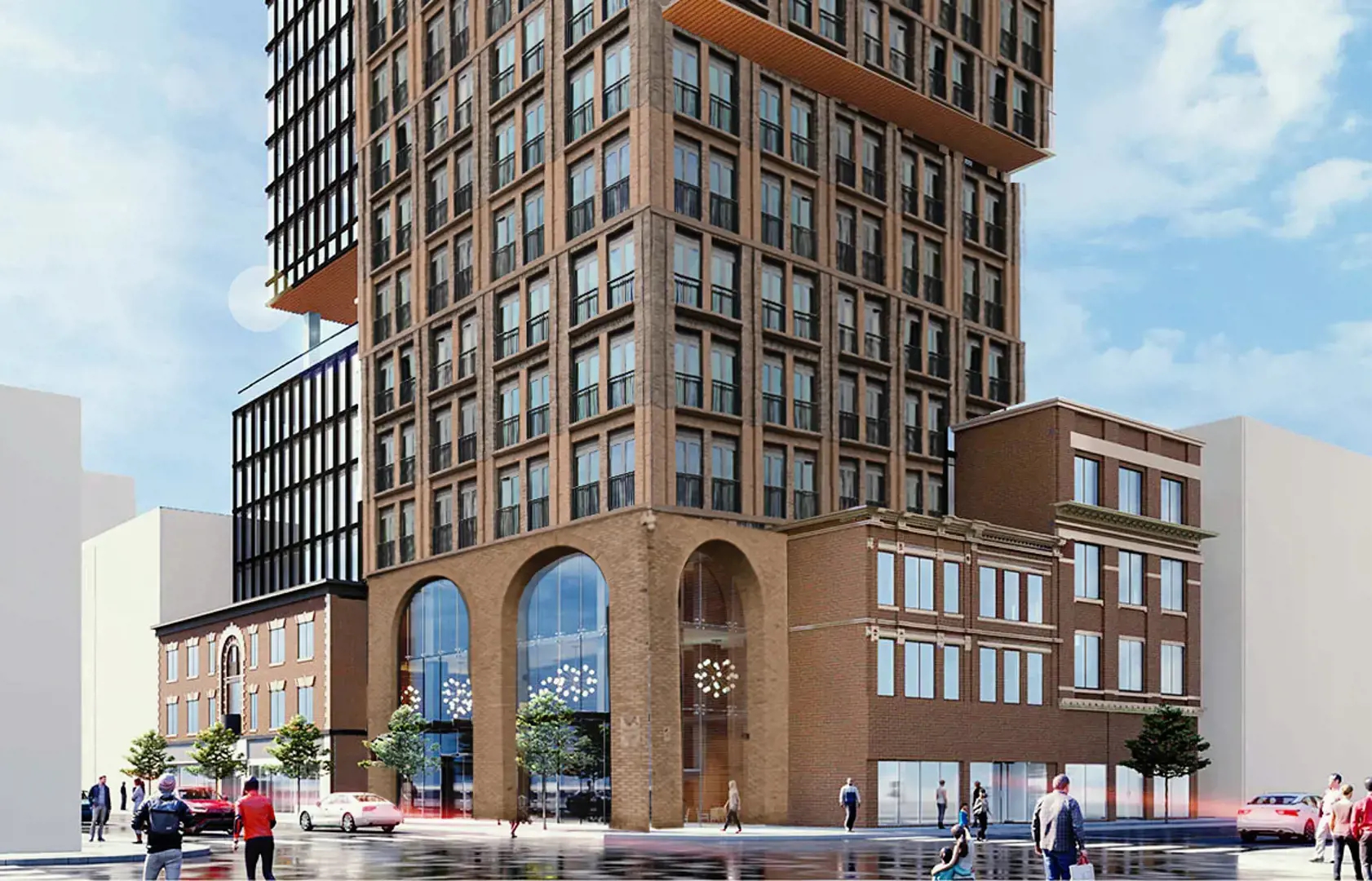 Queen and Church in Toronto — rendering 3