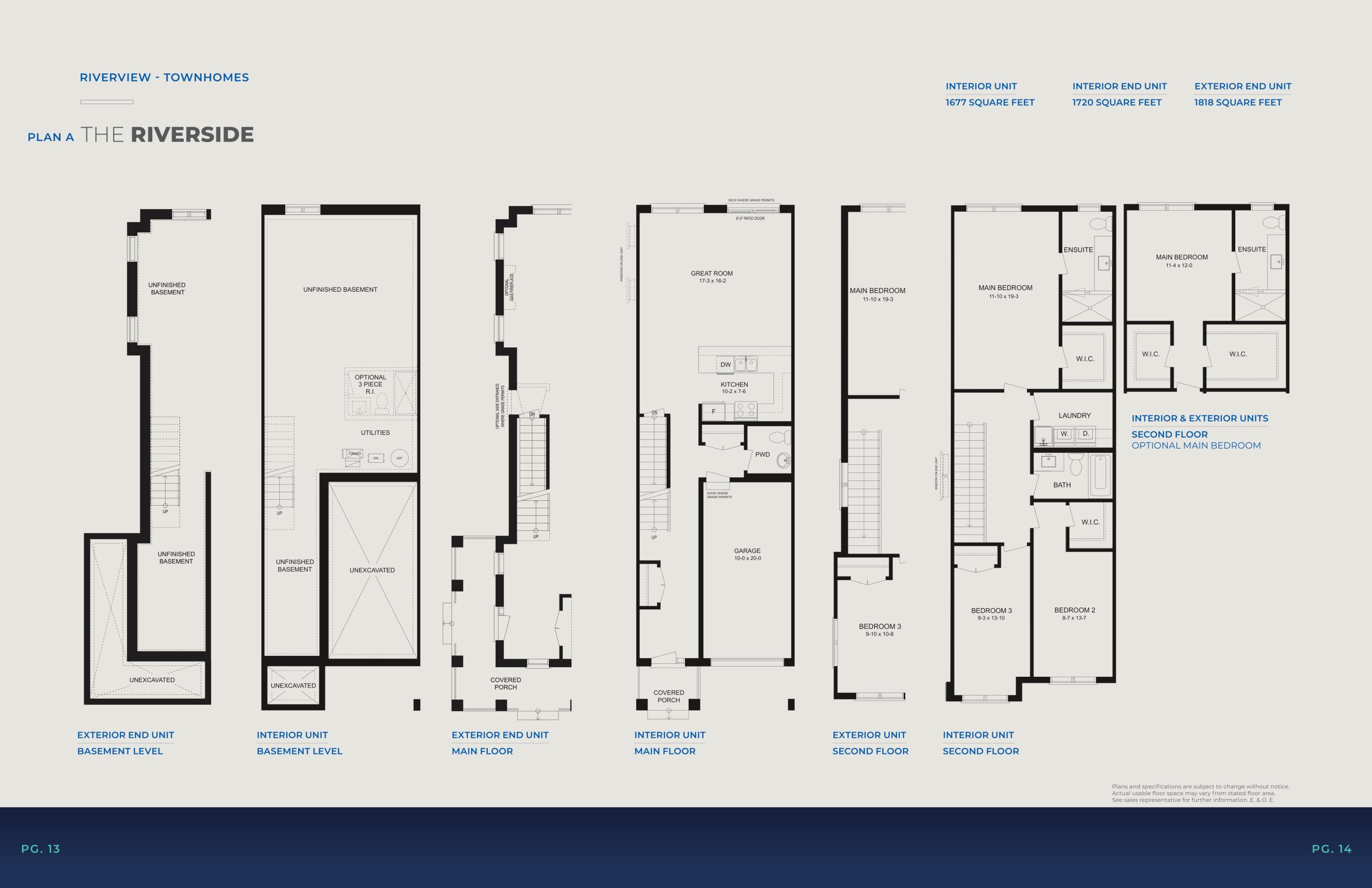 The Riverside floor plan