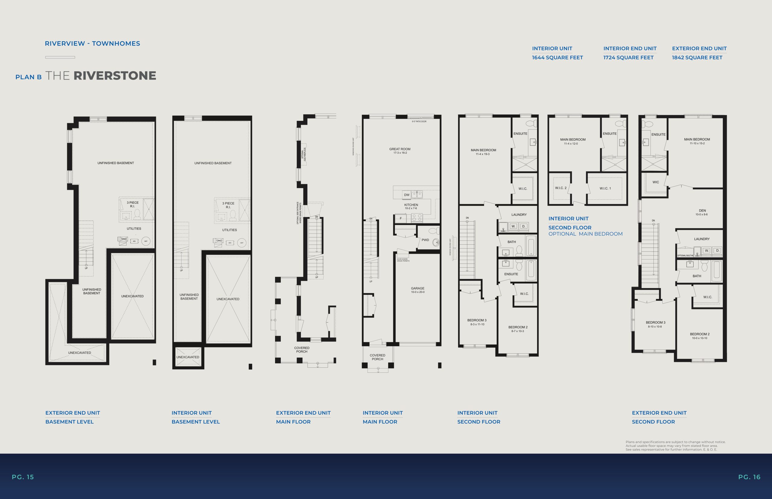 The Riverstone floor plan