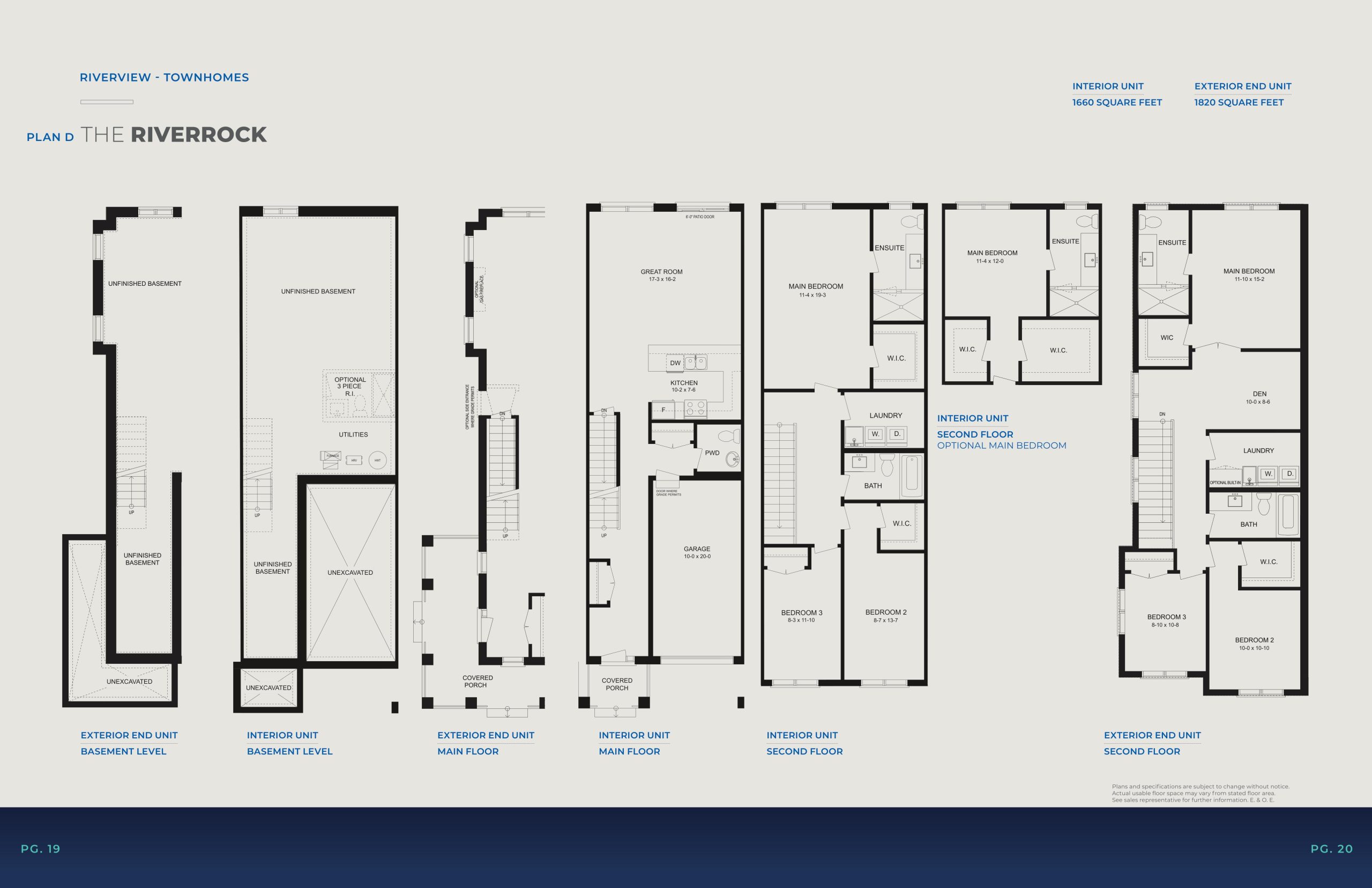 The Riverrock floor plan
