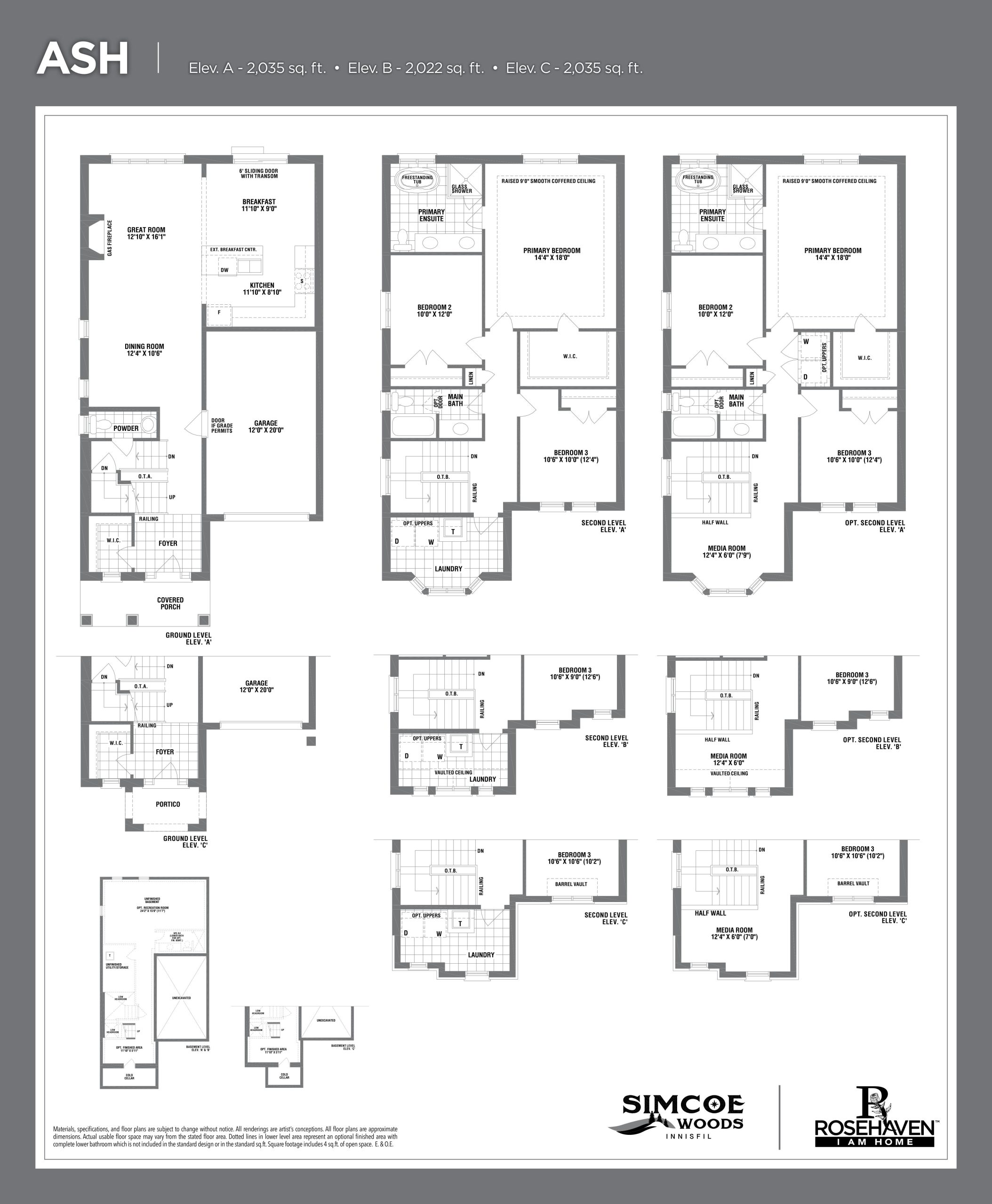 Ash floor plan