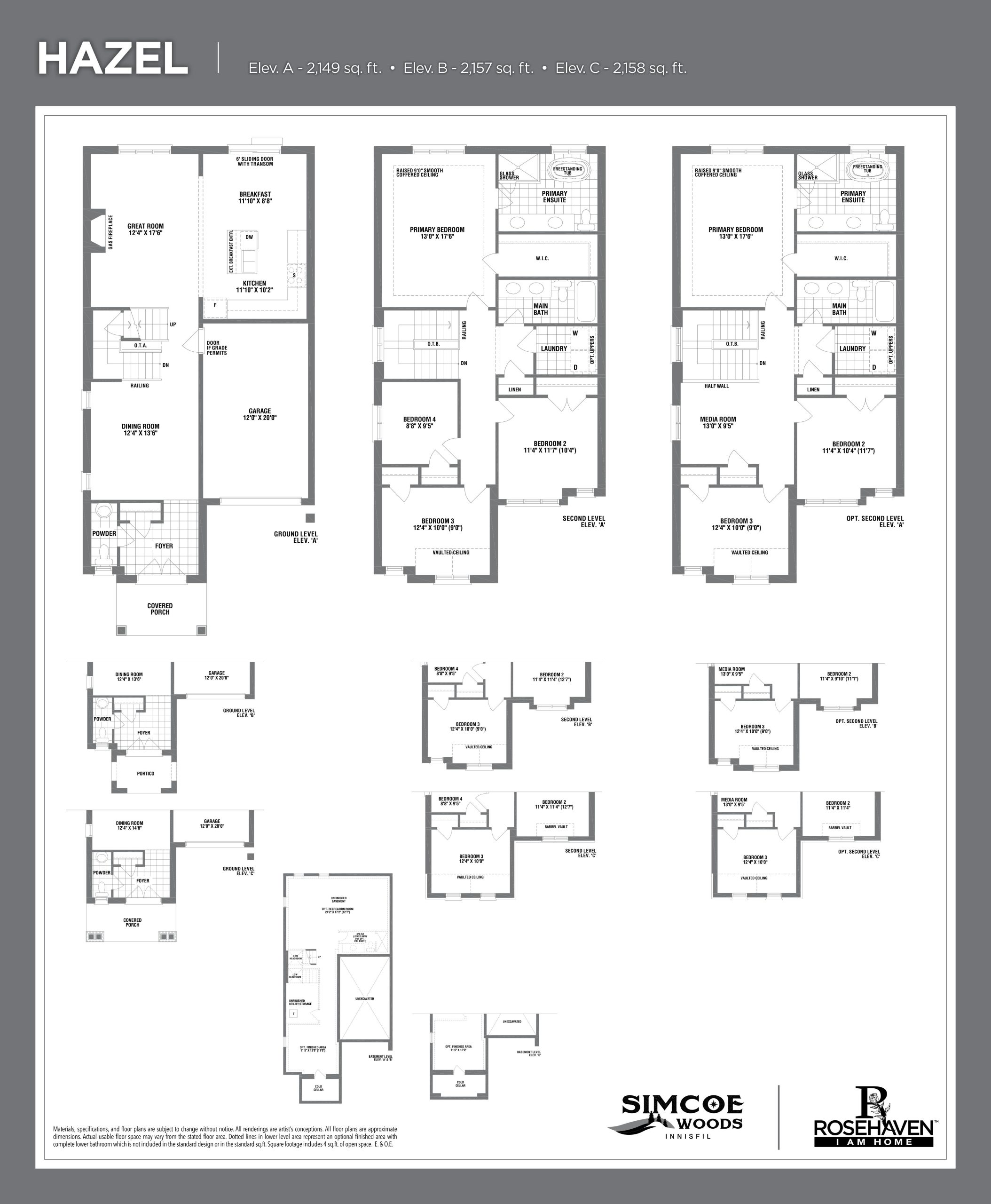 Hazel floor plan