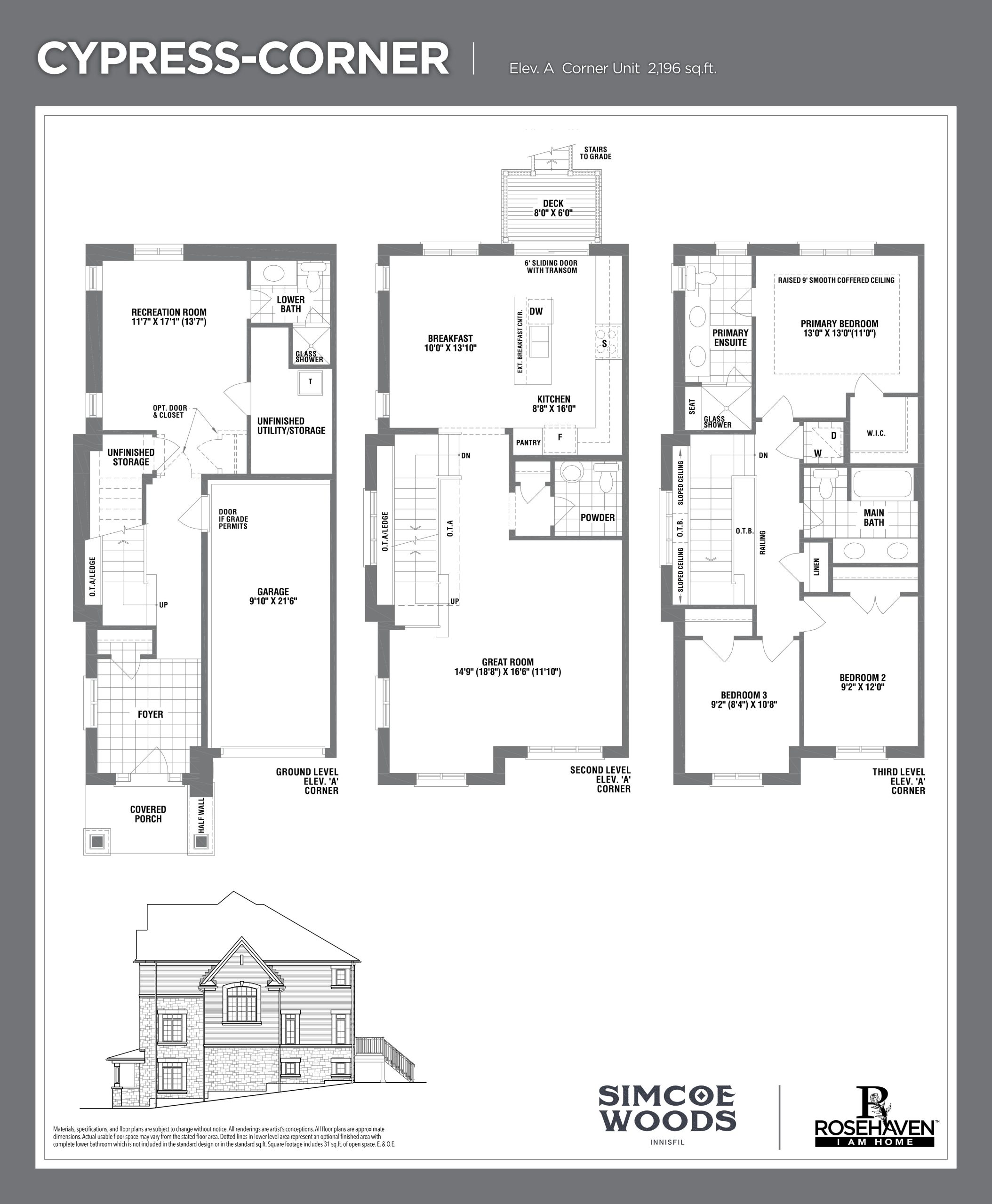 Cypress Corner floor plan