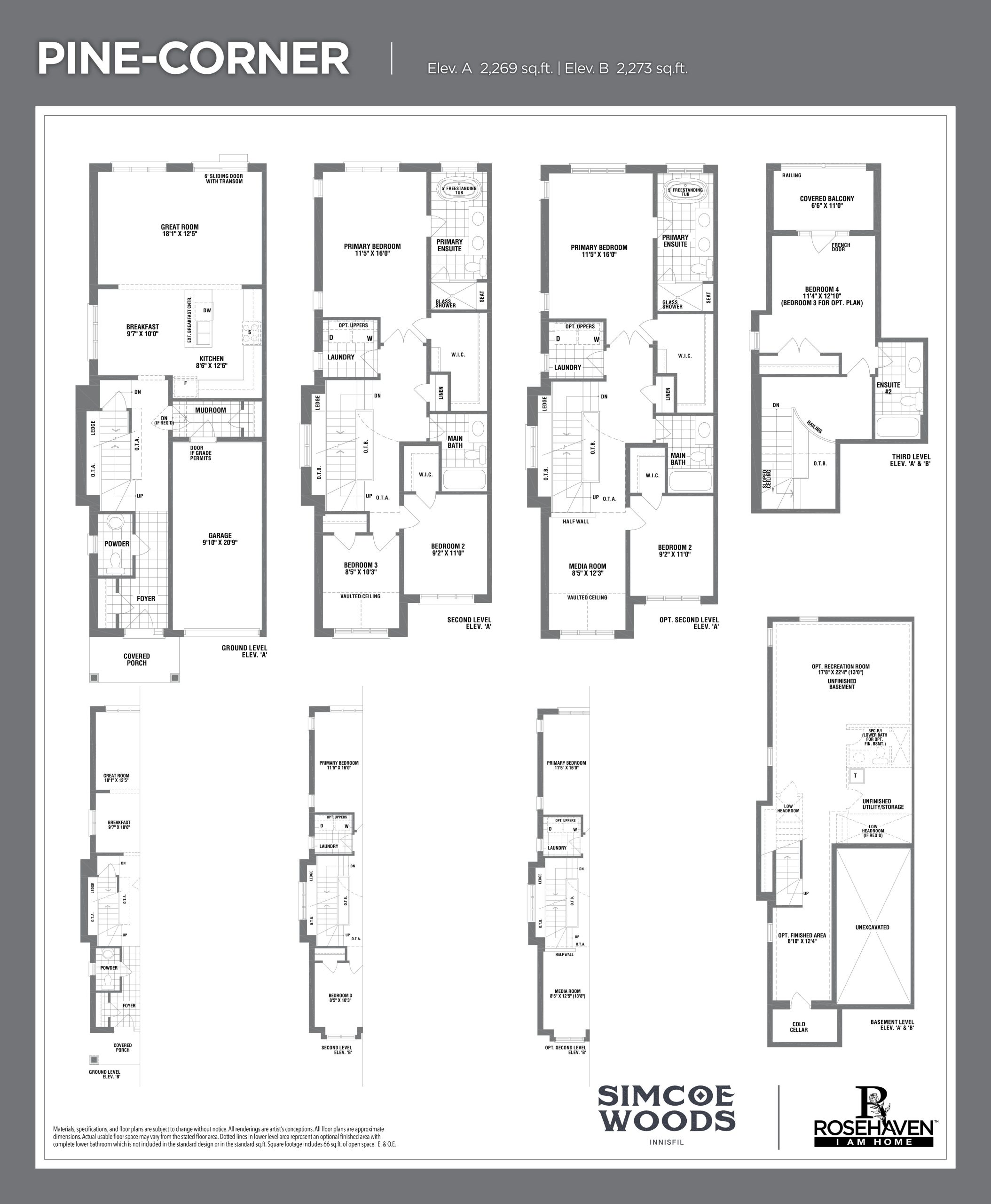 Pine Corner floor plan