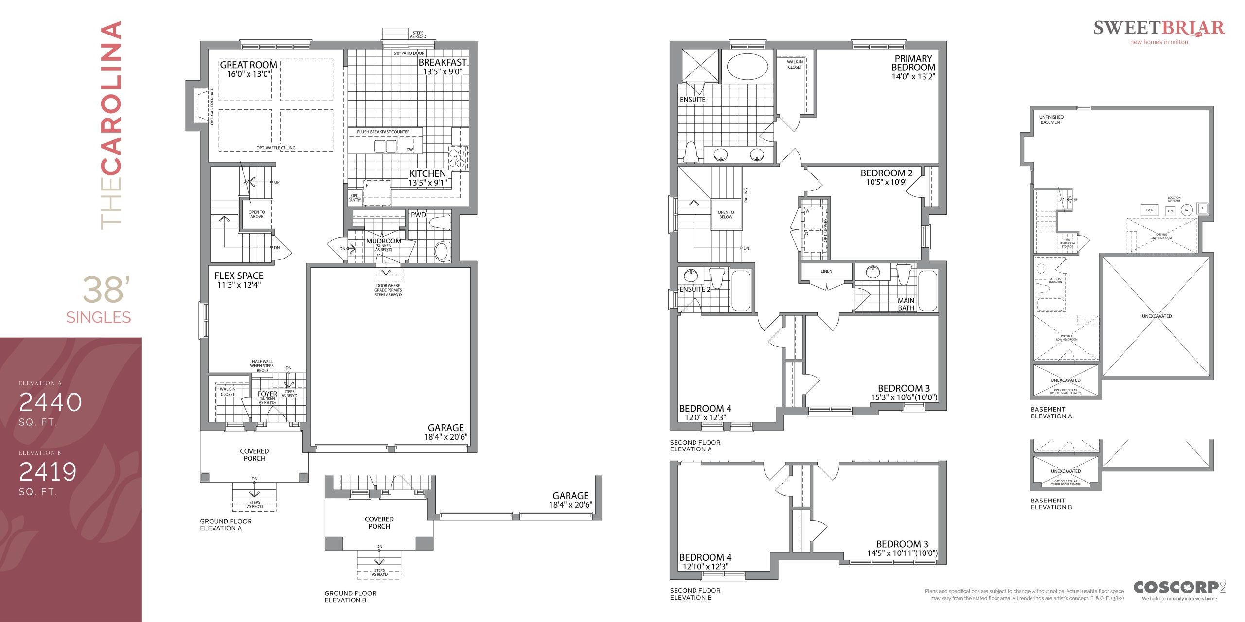 The Carolina floor plan
