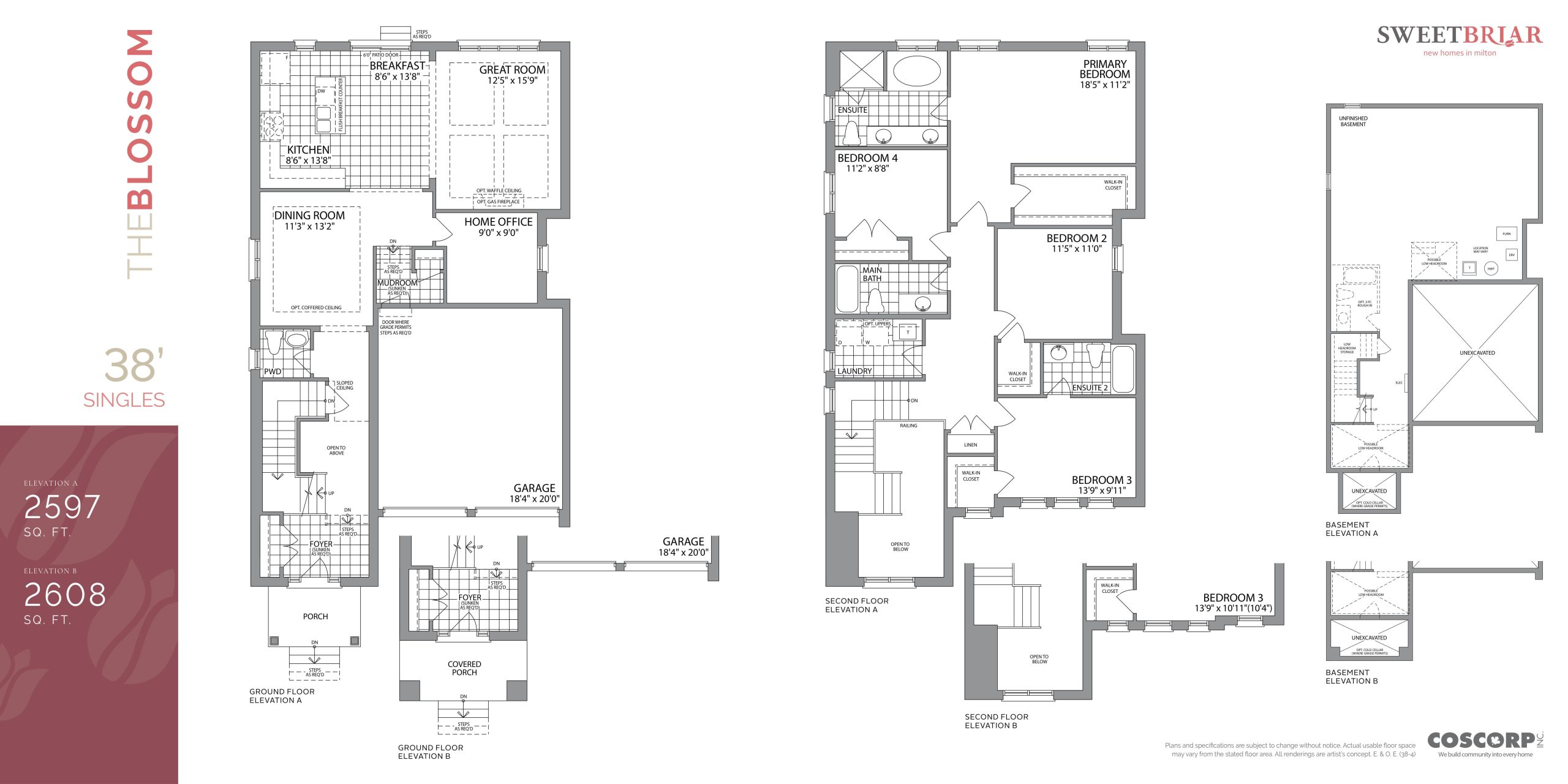The Blossom floor plan