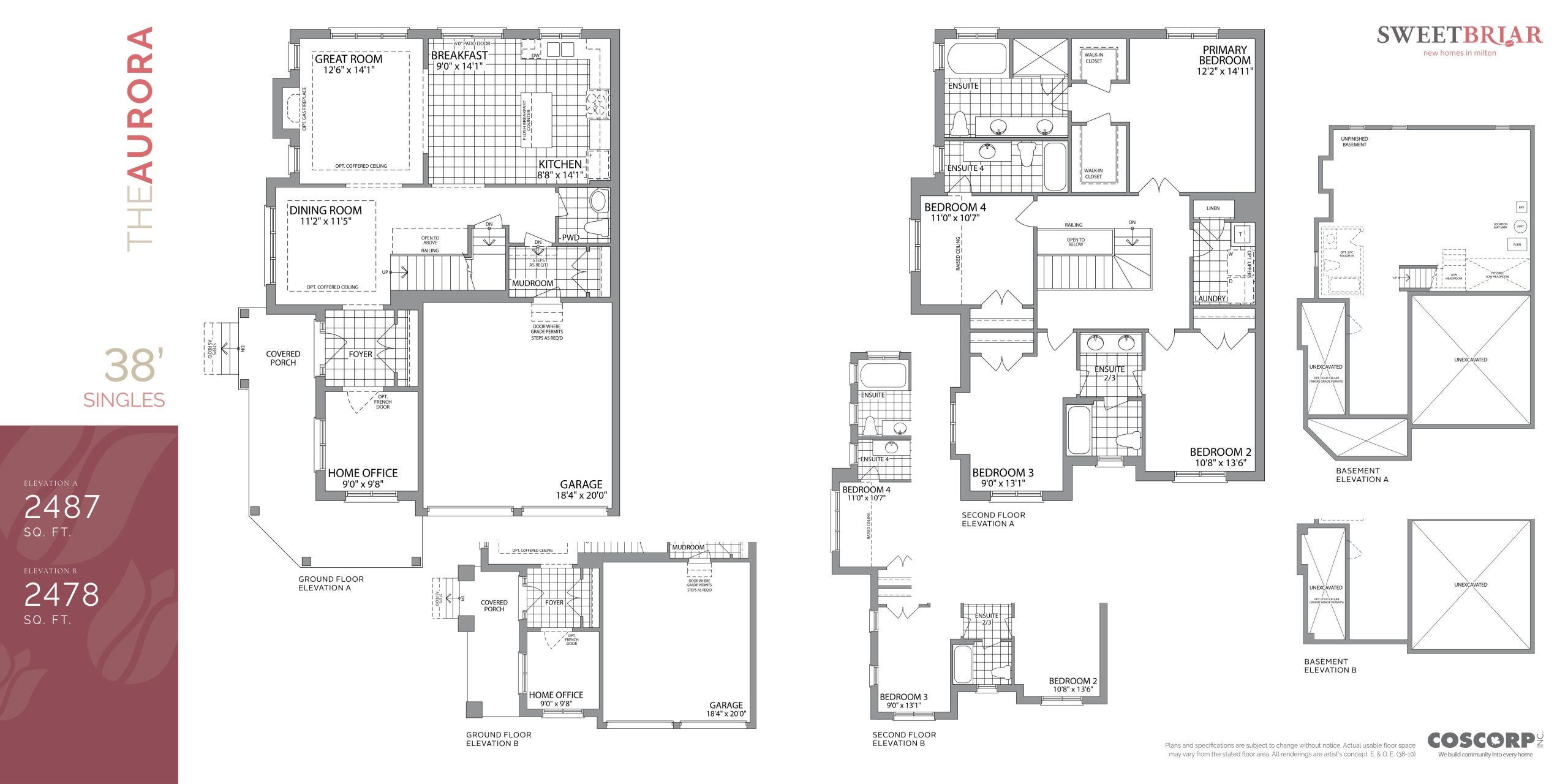 The Aurora floor plan