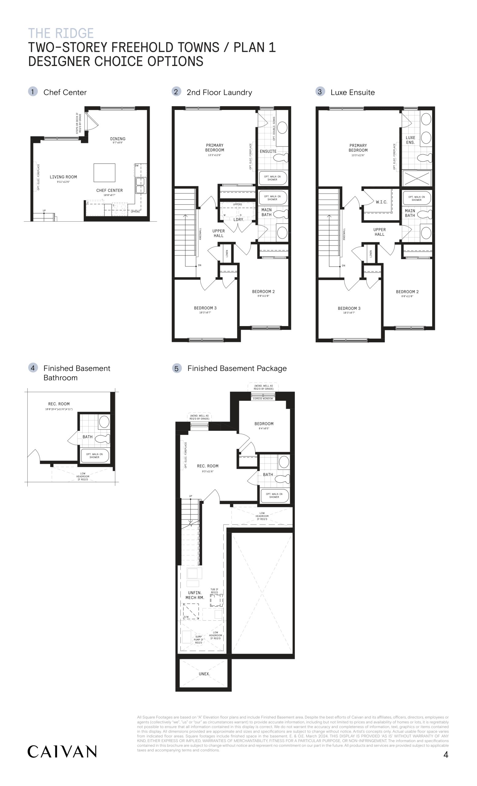 Two-Storey Freehold Towns / Plan 1 (3/3) floor plan