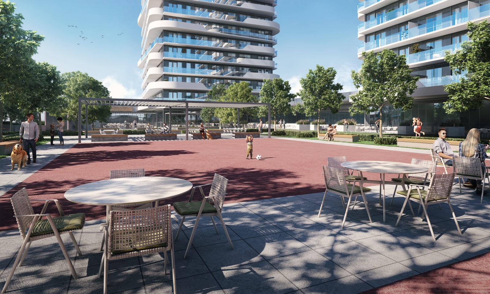 Thompson Towers – Sienna in Milton — rendering 8