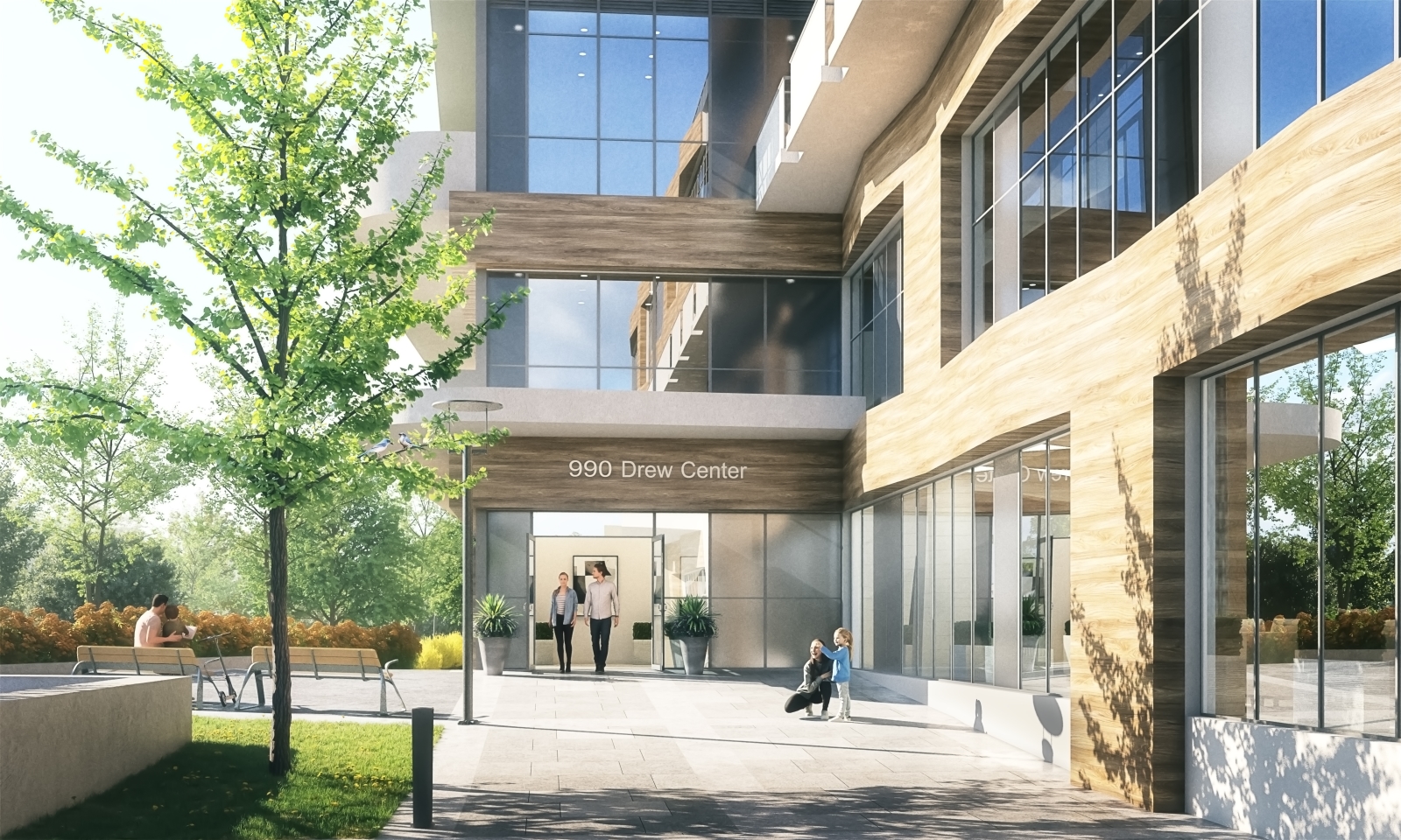 Thompson Towers – Sienna in Milton — rendering 6