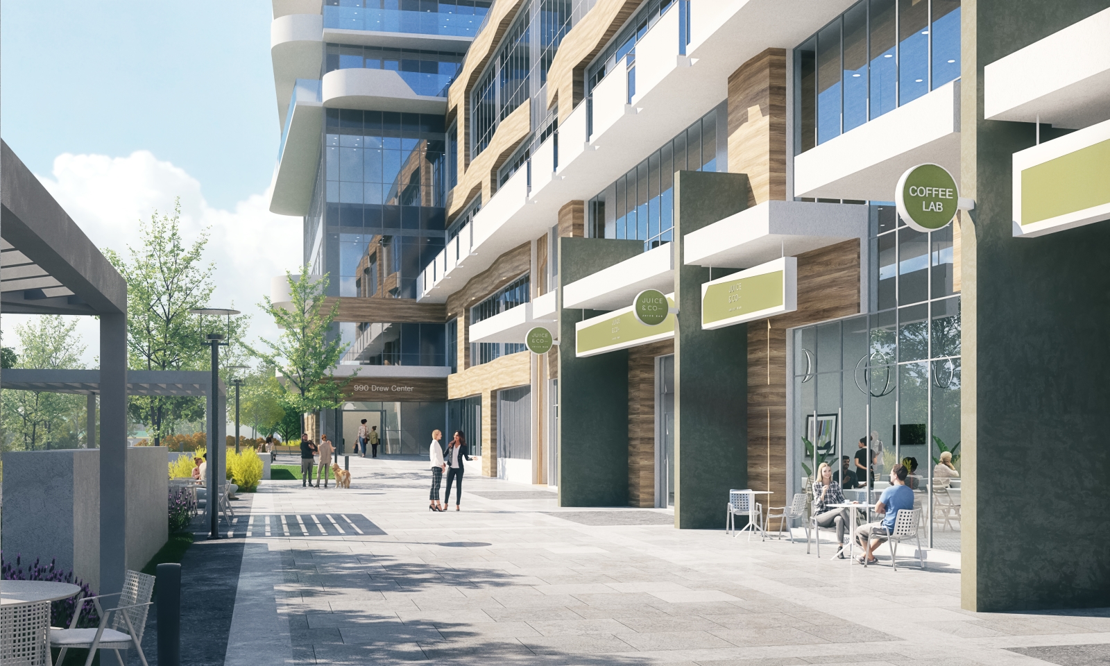 Thompson Towers – Sienna in Milton — rendering 7