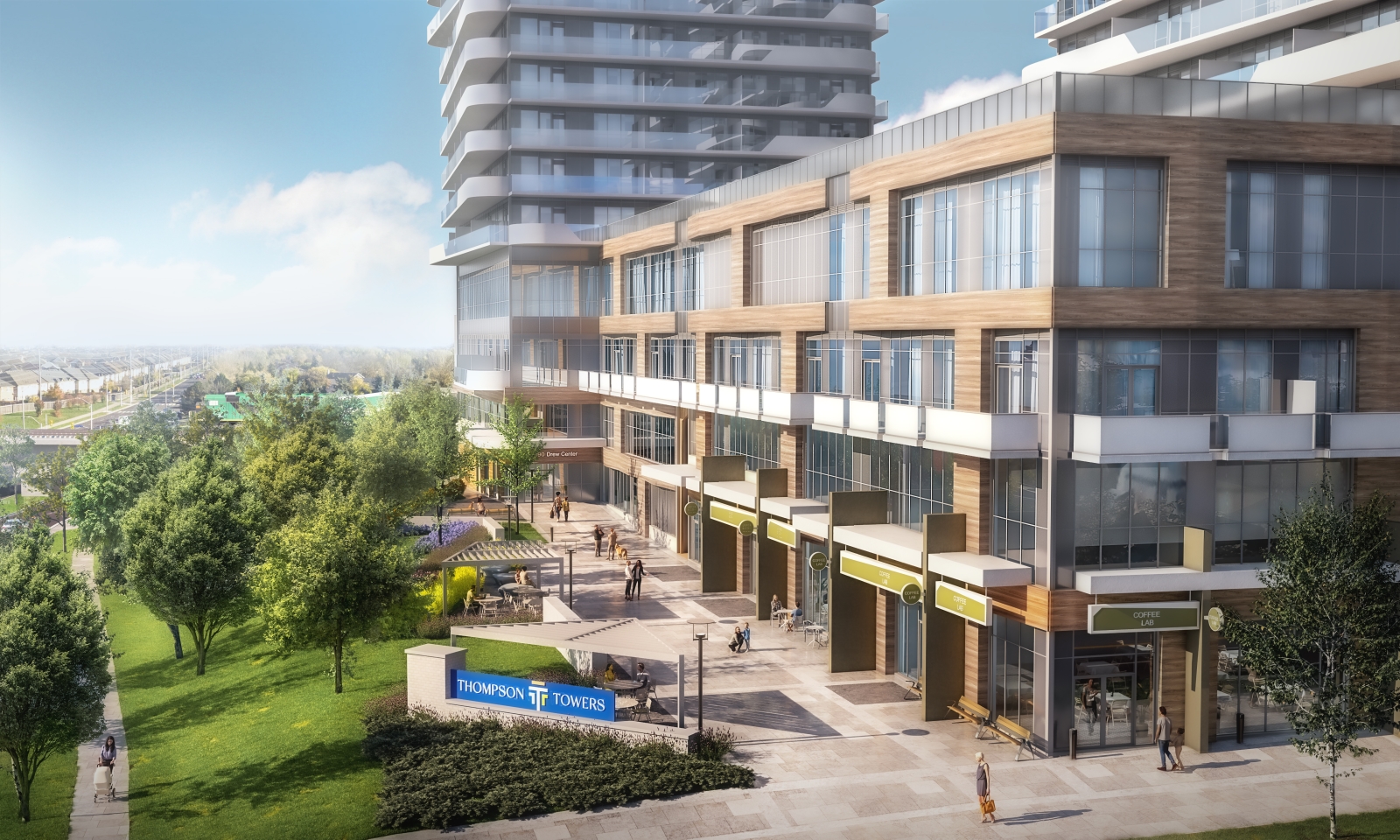 Thompson Towers – Sienna in Milton — rendering 5
