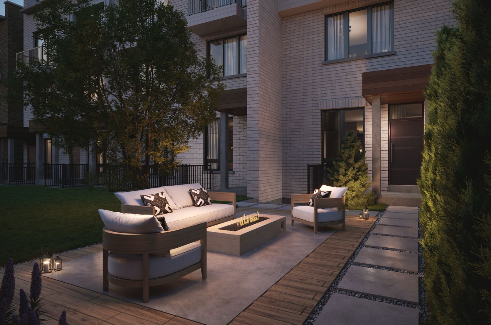 Townhomes at Crosstown in Toronto — rendering 8