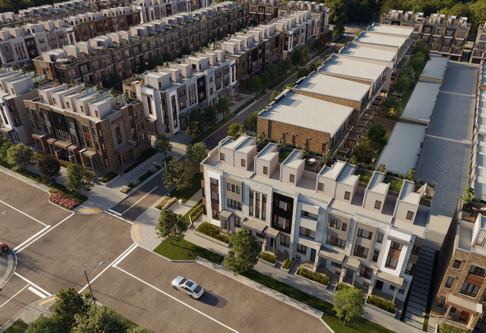 Townhomes at Crosstown in Toronto — rendering 5
