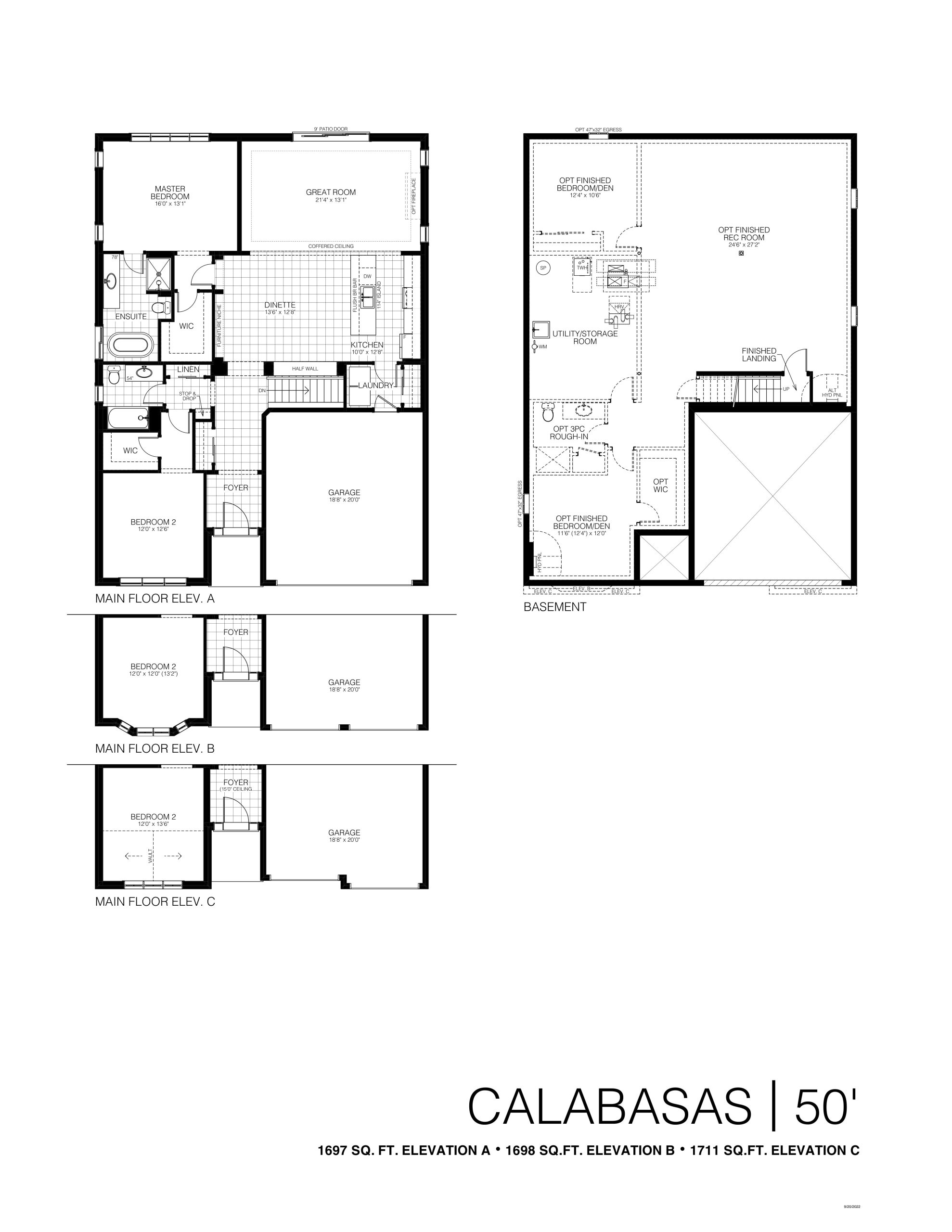 Calabasas floor plan