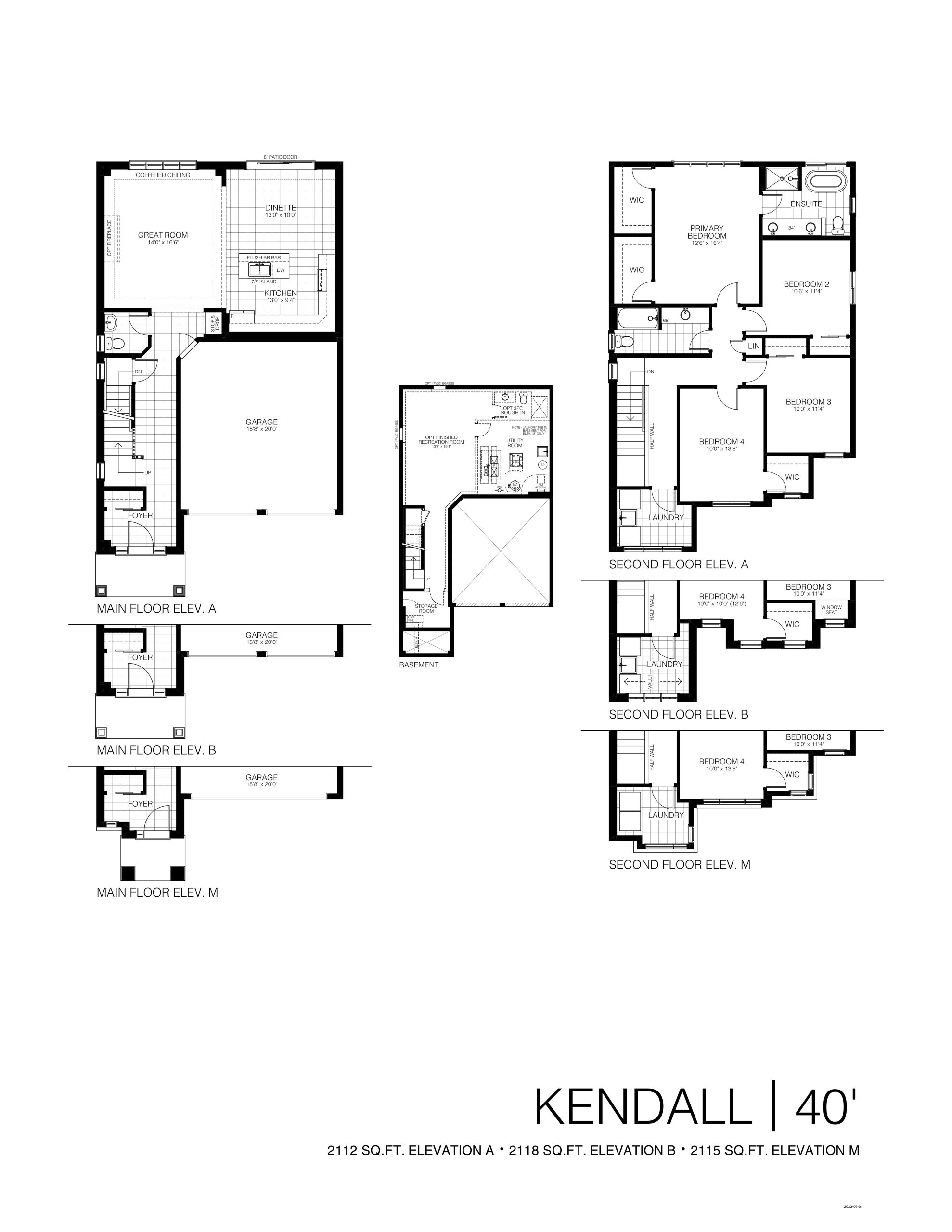 Kendall floor plan