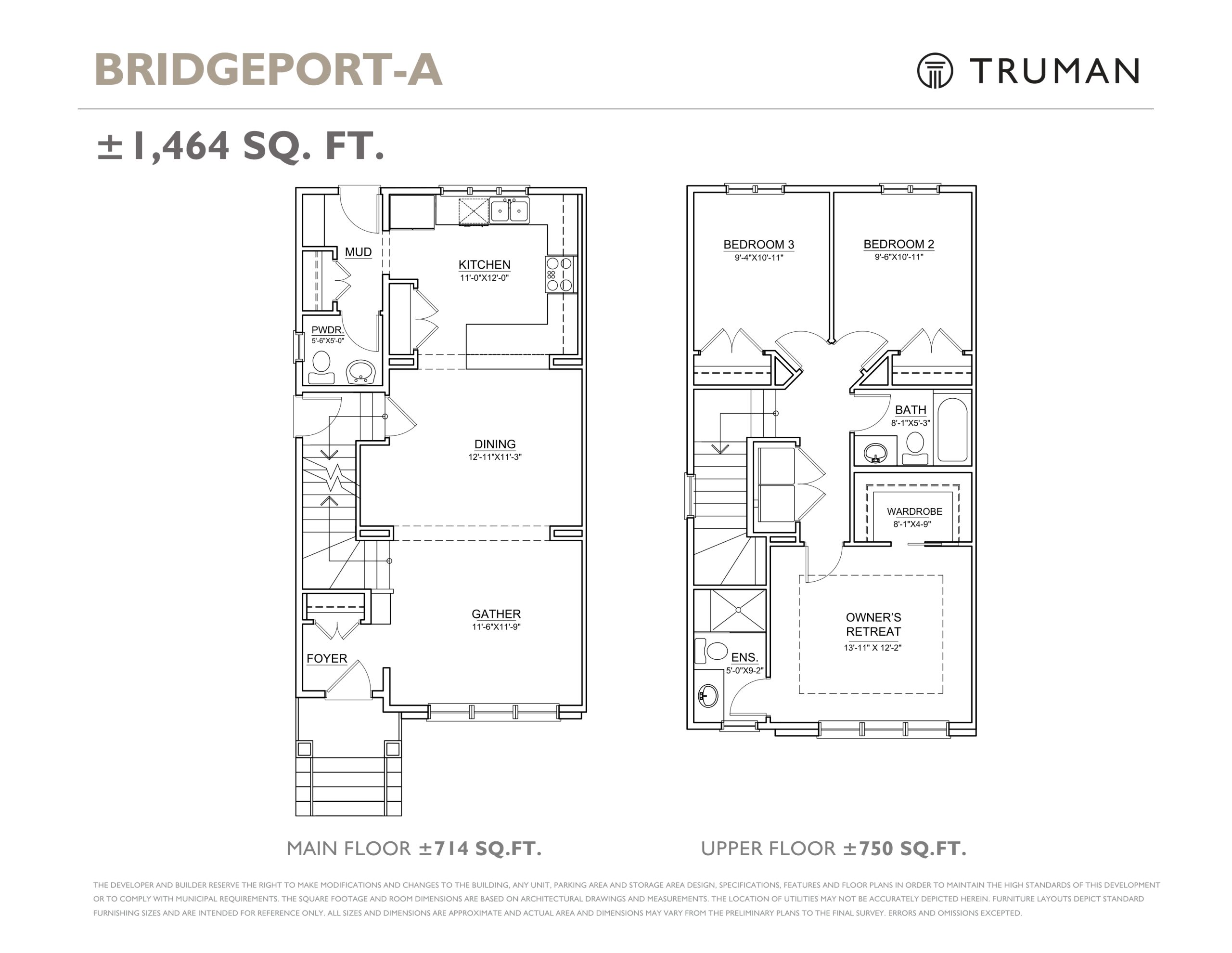 Bridgeport-A floor plan