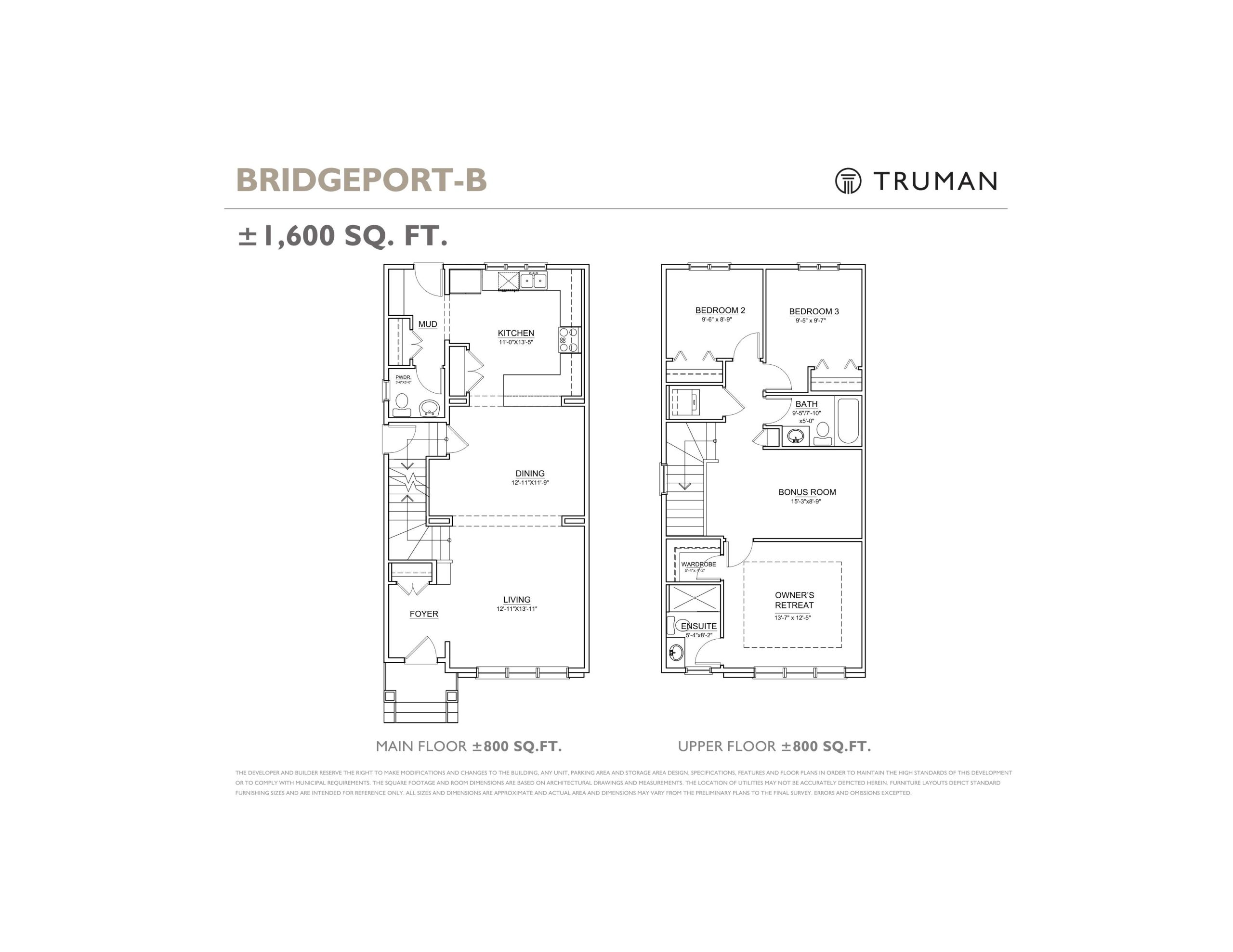 Bridgeport-B floor plan