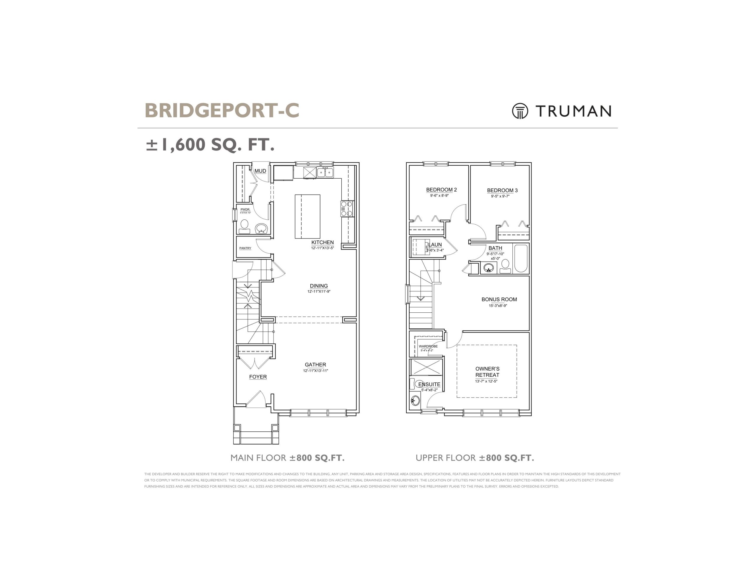 Bridgeport-C floor plan
