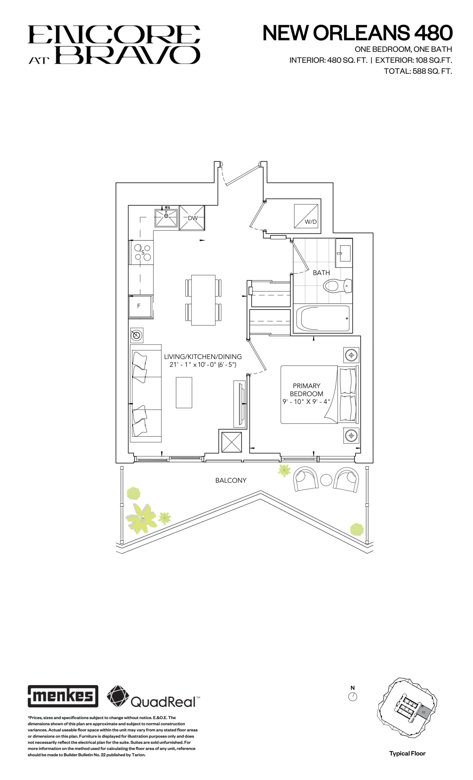New Orleans 480 floor plan