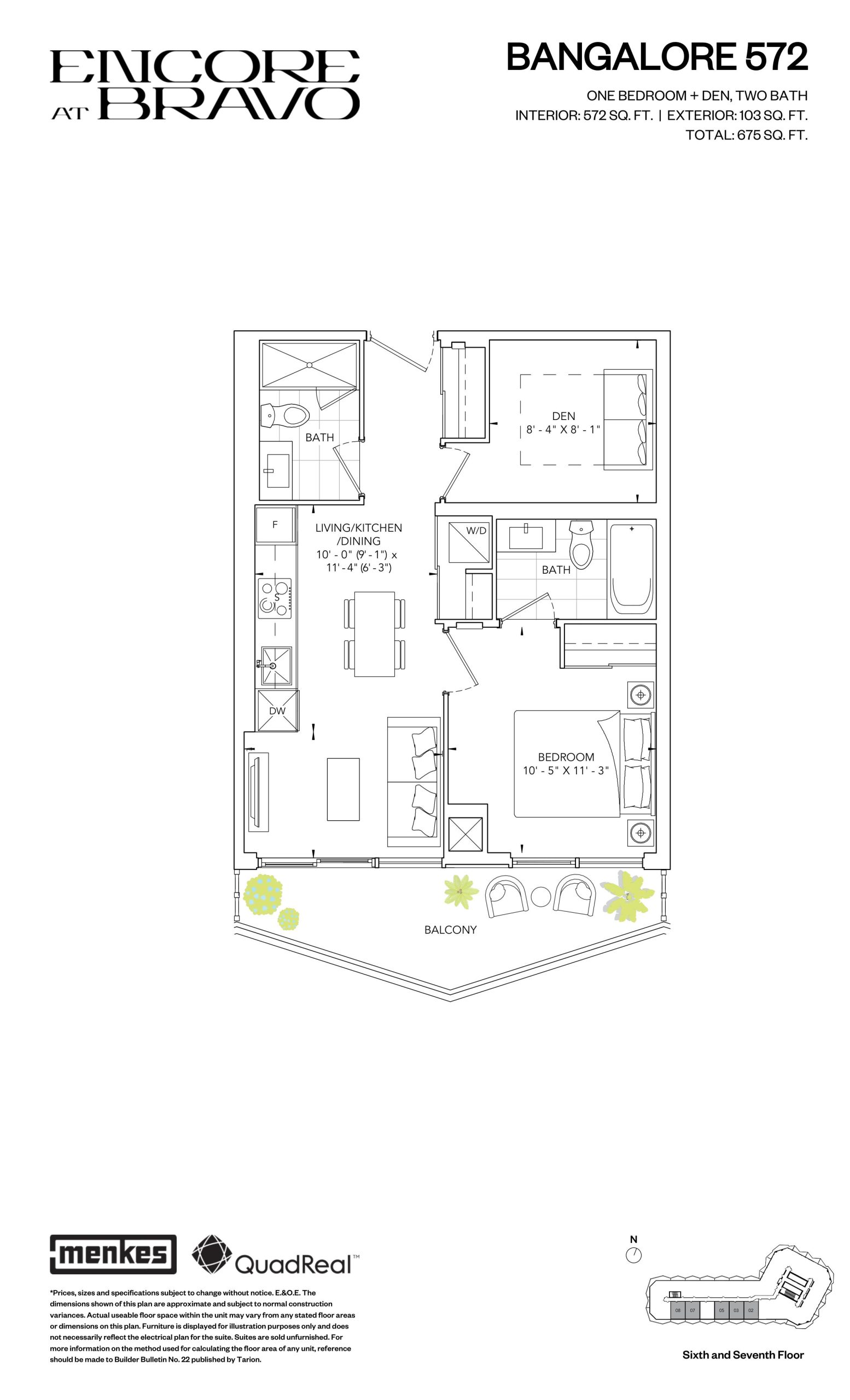 Bangalore 572 floor plan