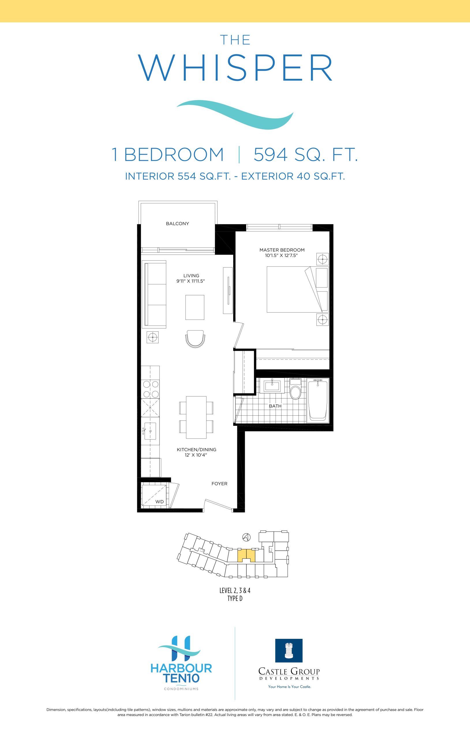 The Whisper floor plan