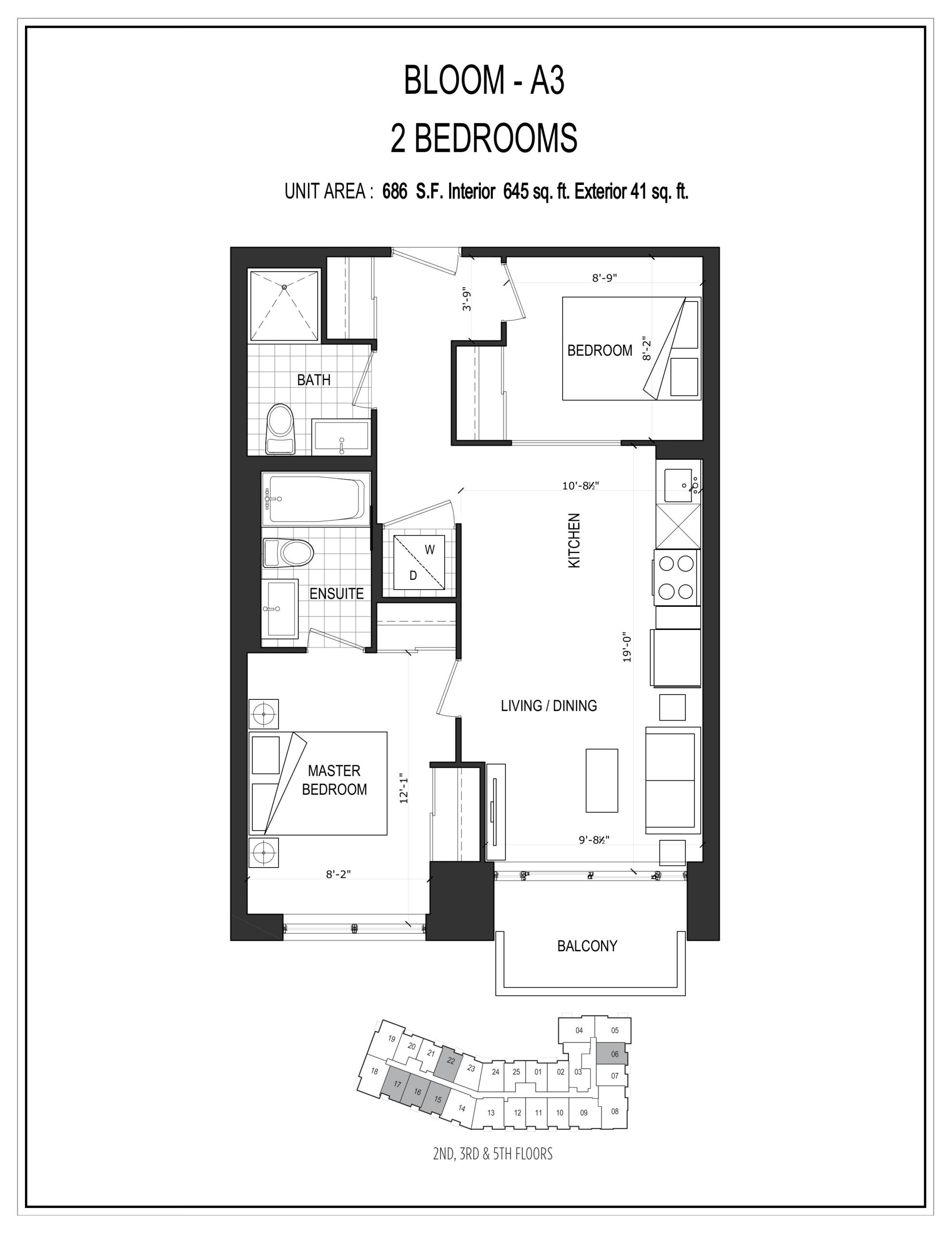 Bloom floor plan