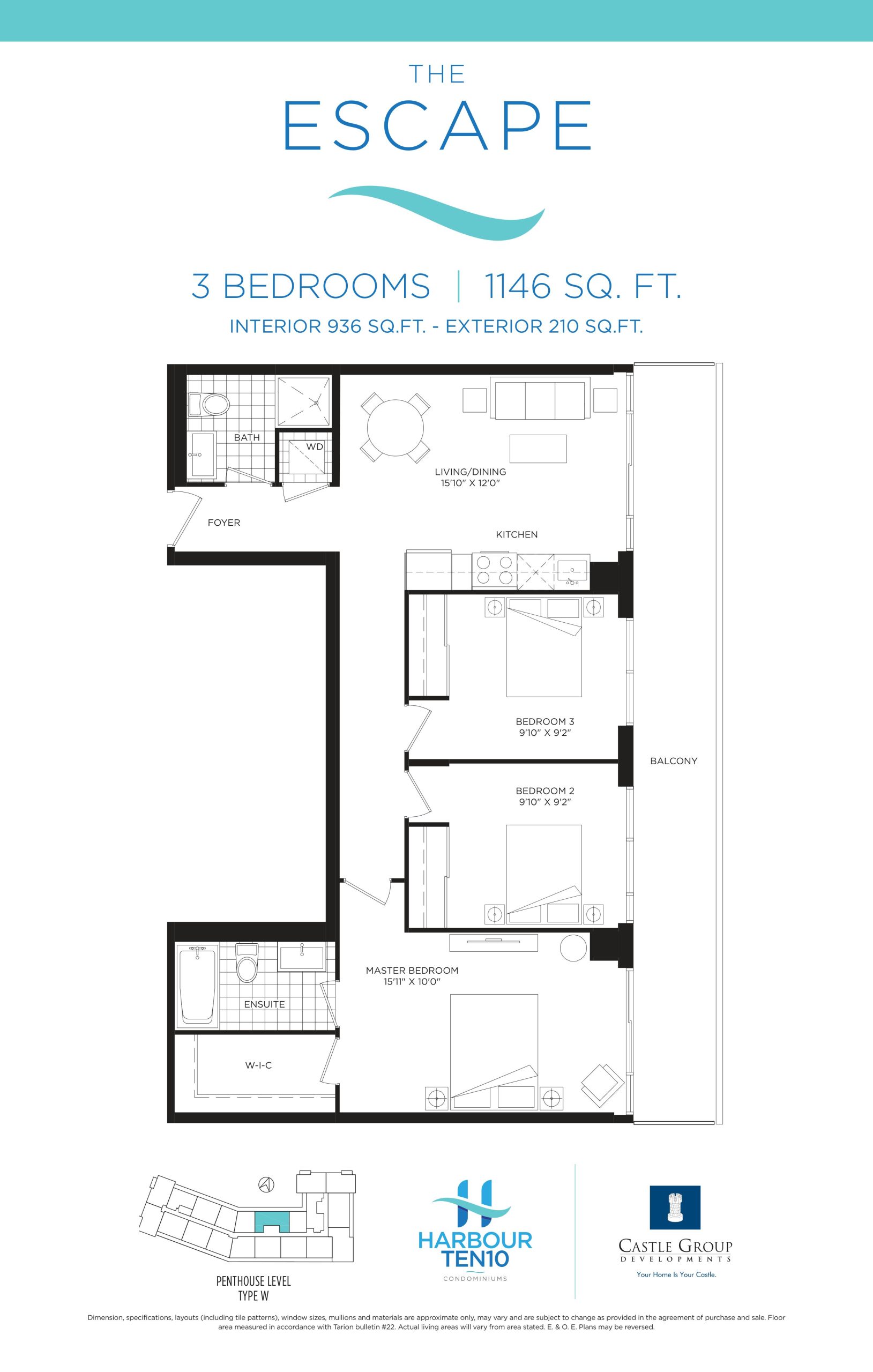 The Escape floor plan