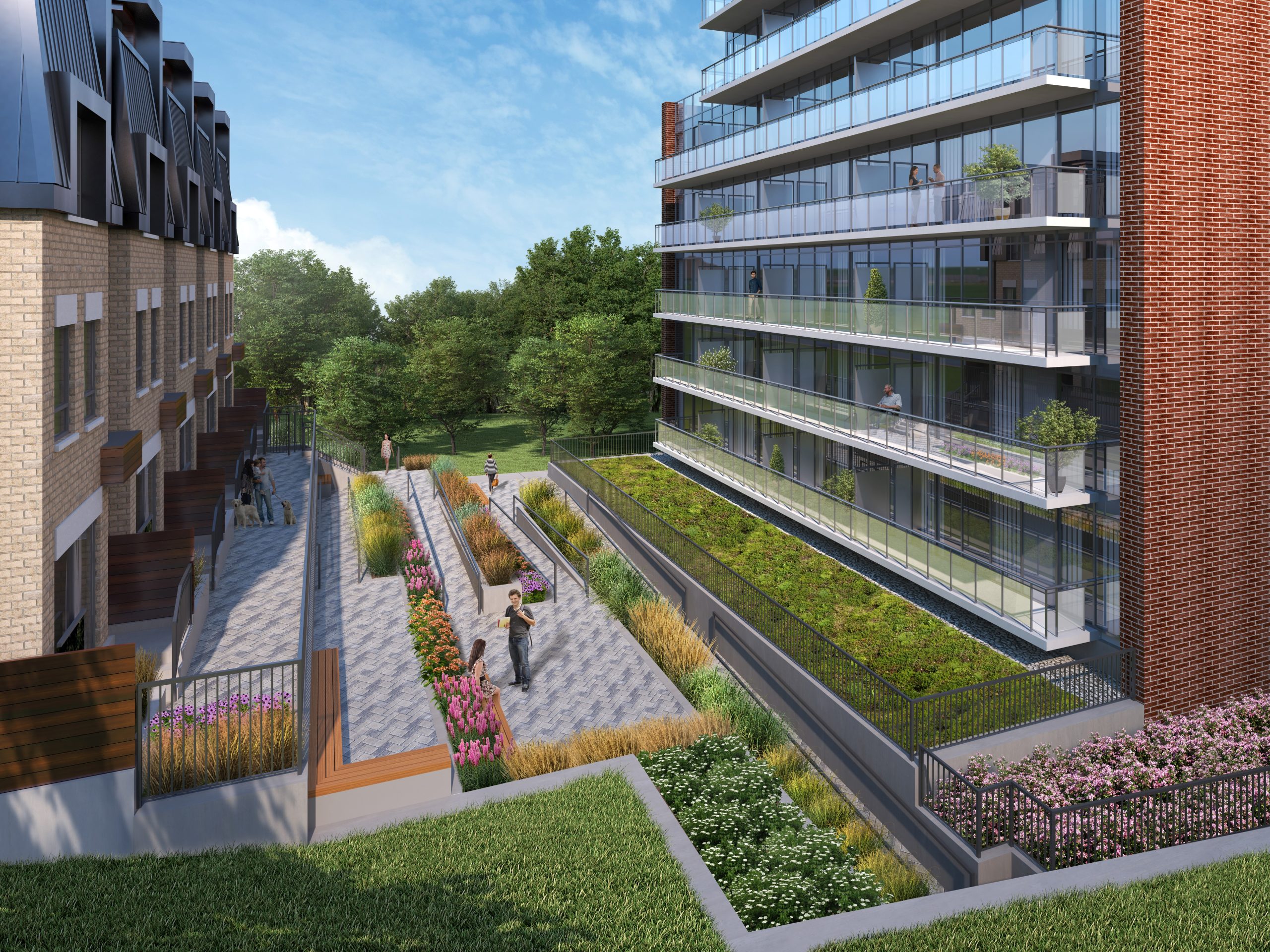 Holland Haus in Bradford West Gwillimbury — rendering 3