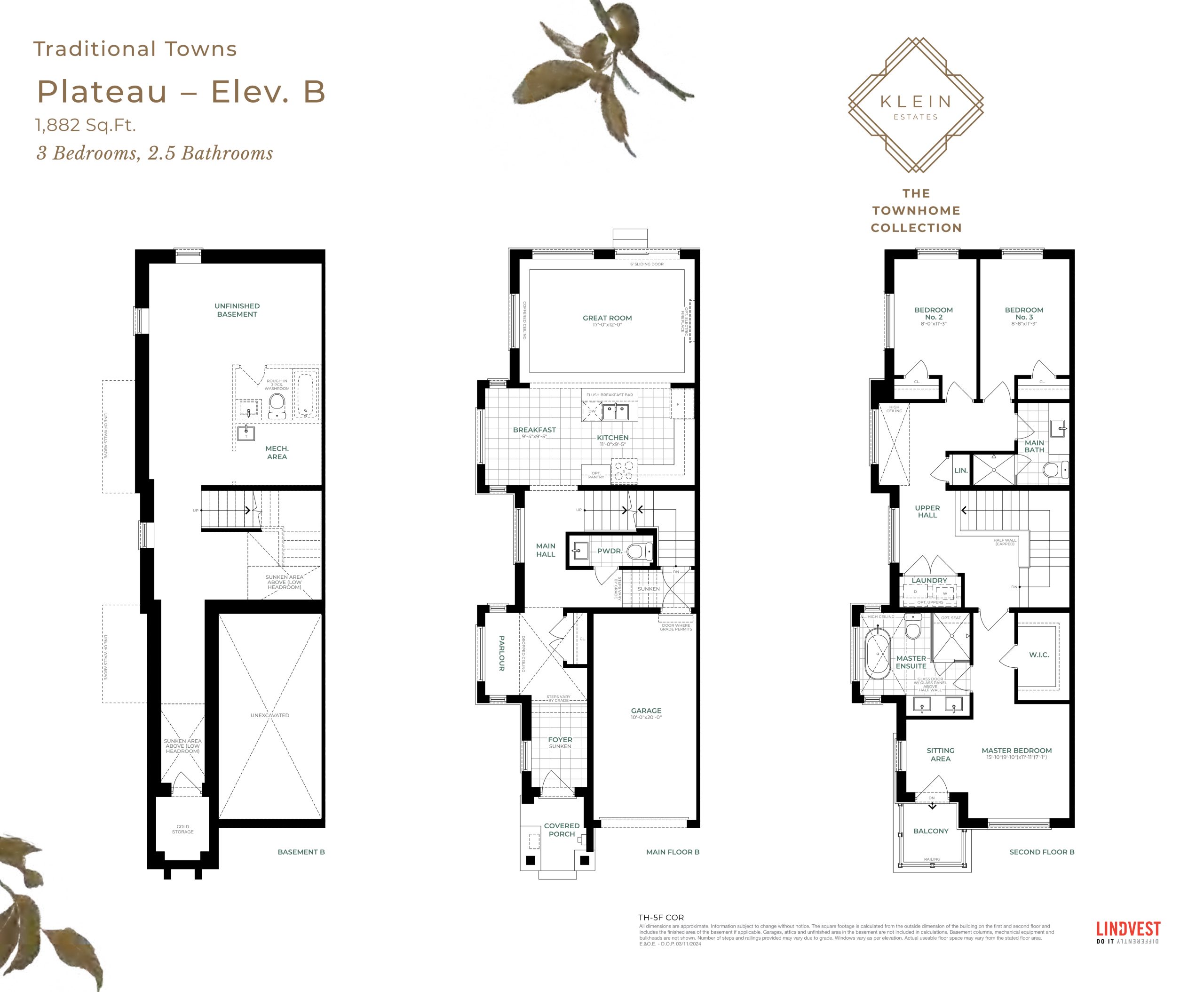 Plateau - Elev. B floor plan