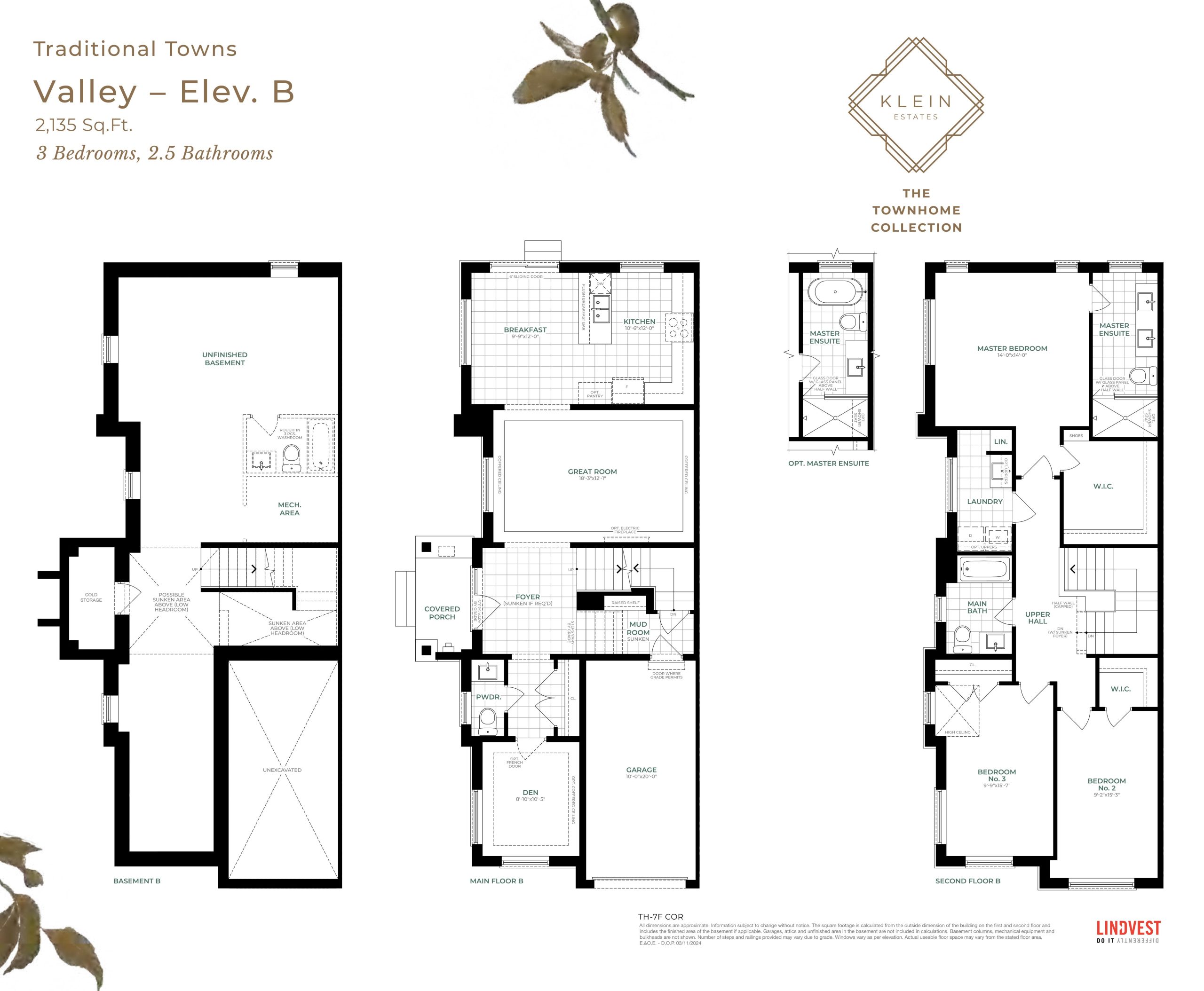 Valley - Elev. B floor plan