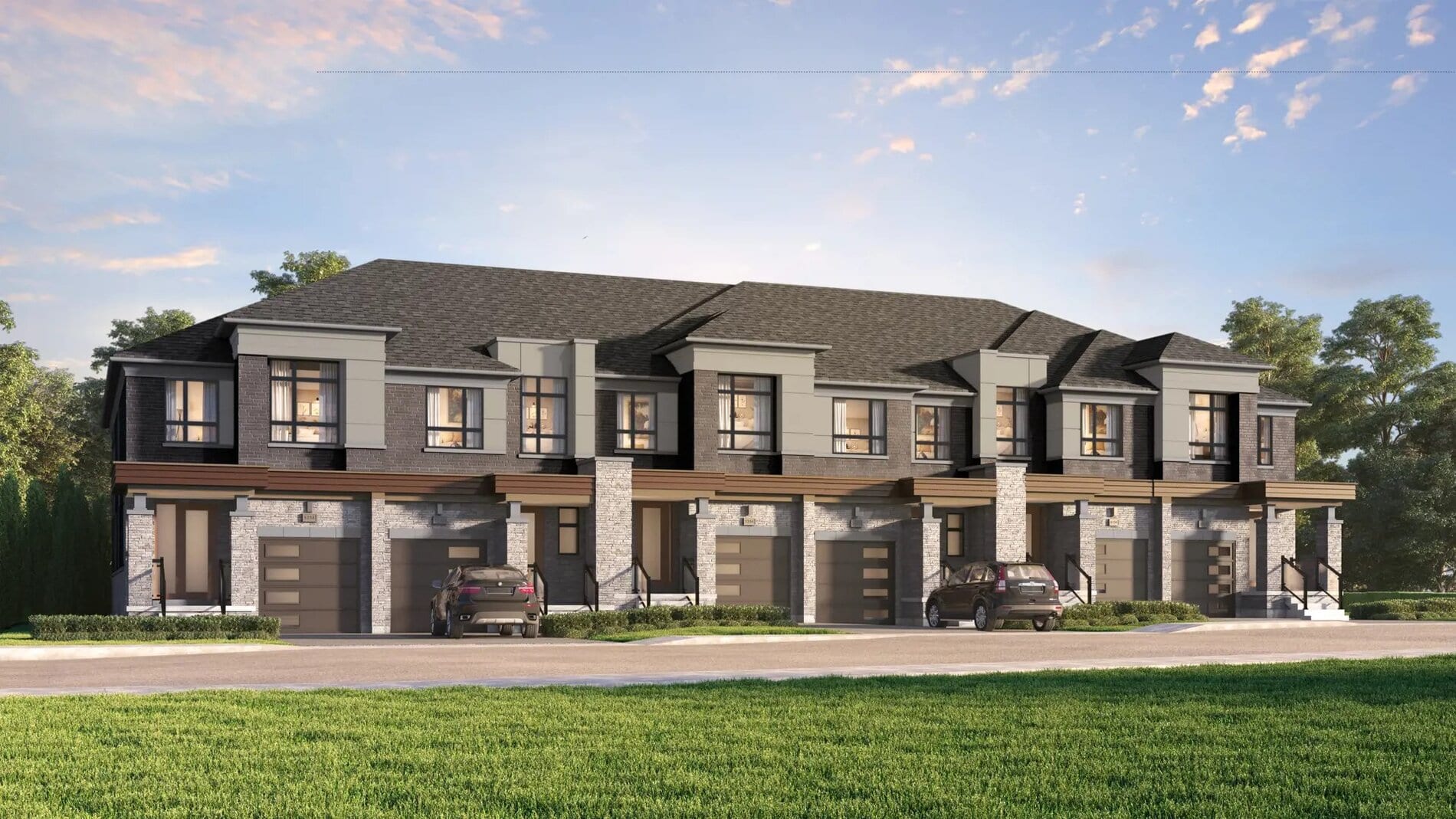 Klein Estates Townhome in Vaughan — rendering 2