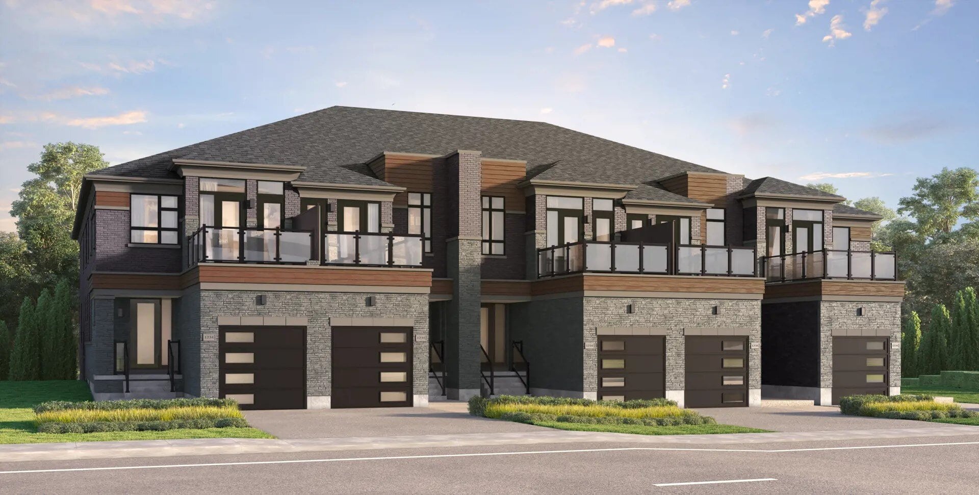Klein Estates Townhome in Vaughan — rendering 3