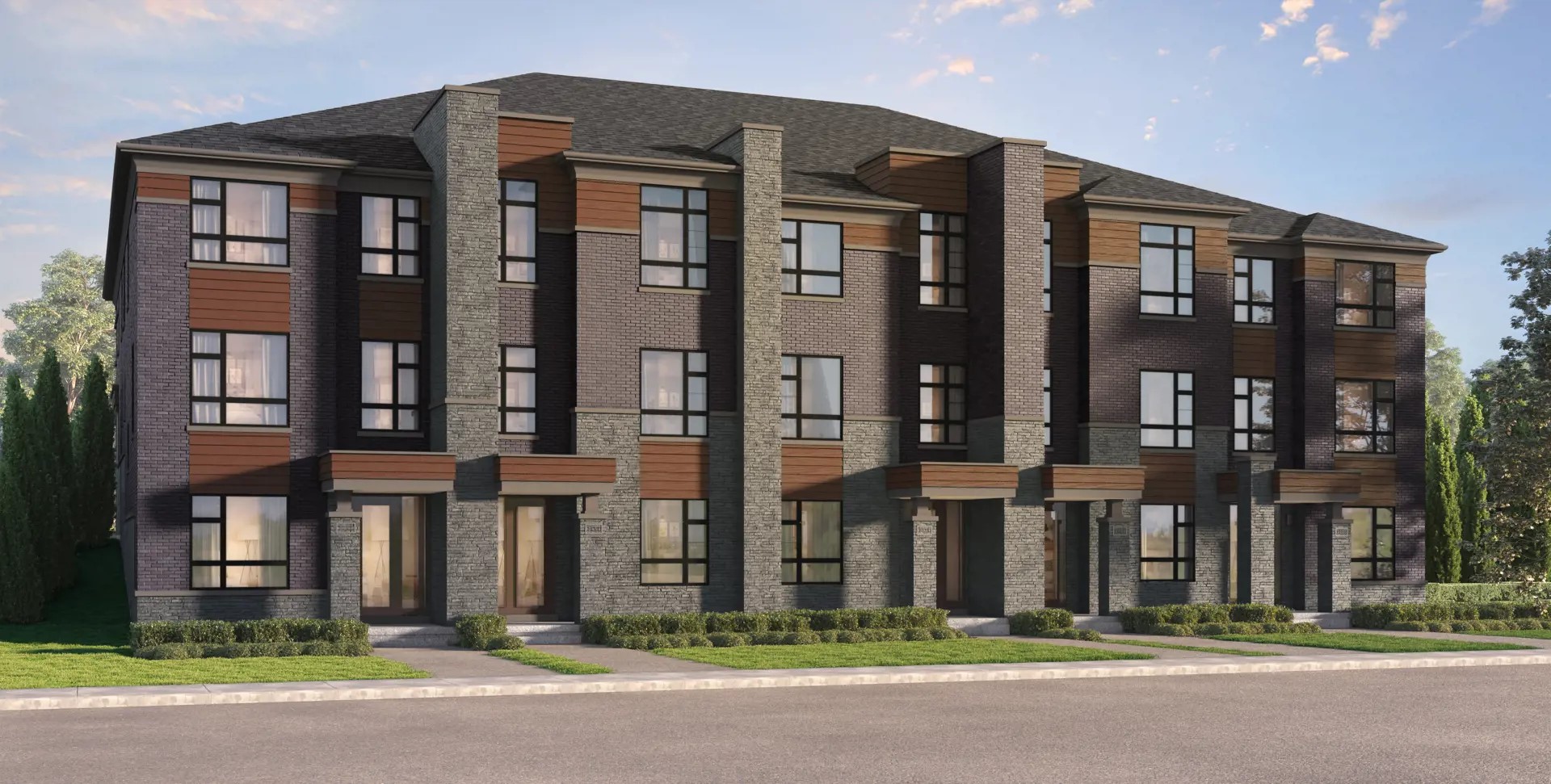 Klein Estates Townhome in Vaughan — rendering 4