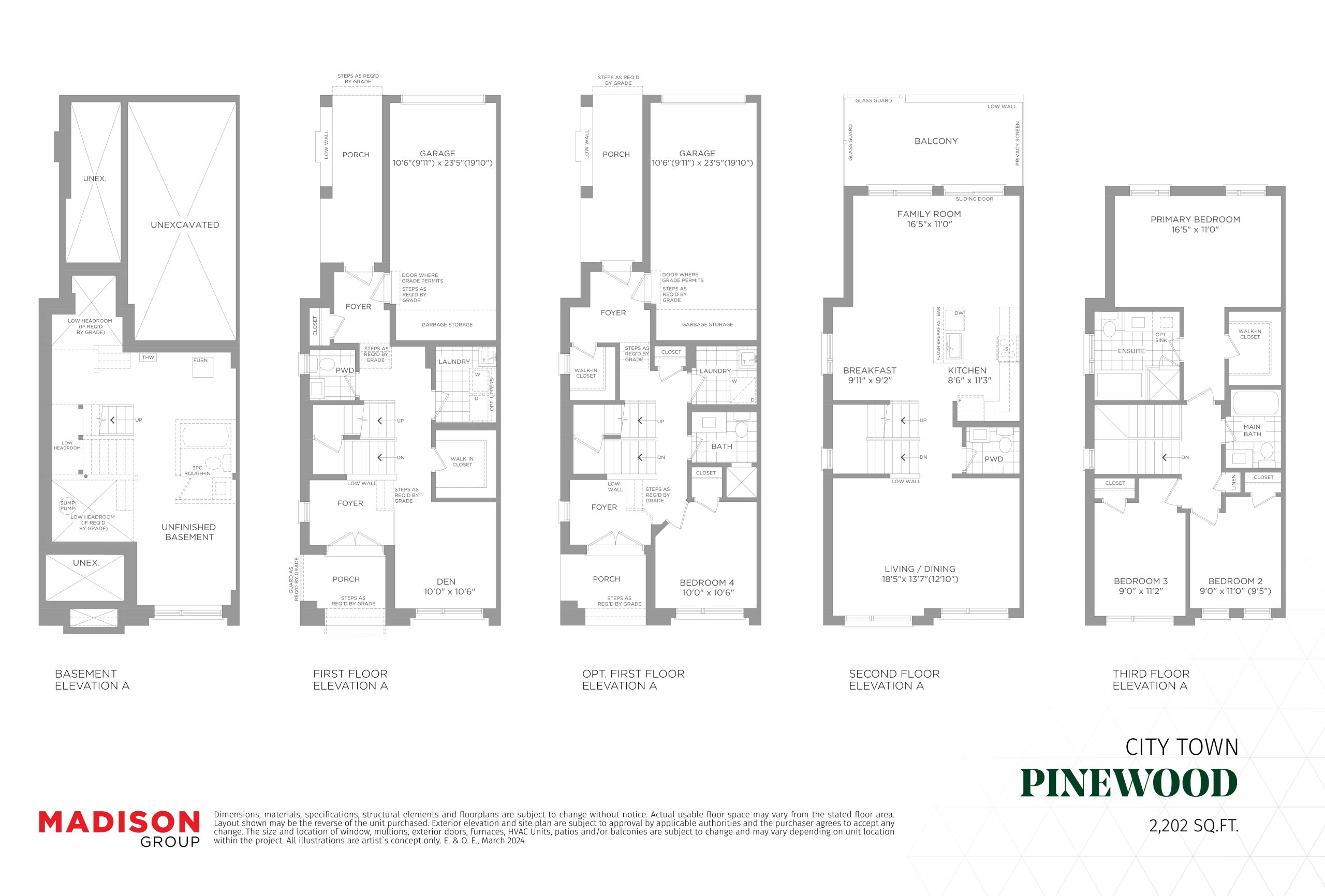 Pinewood floor plan
