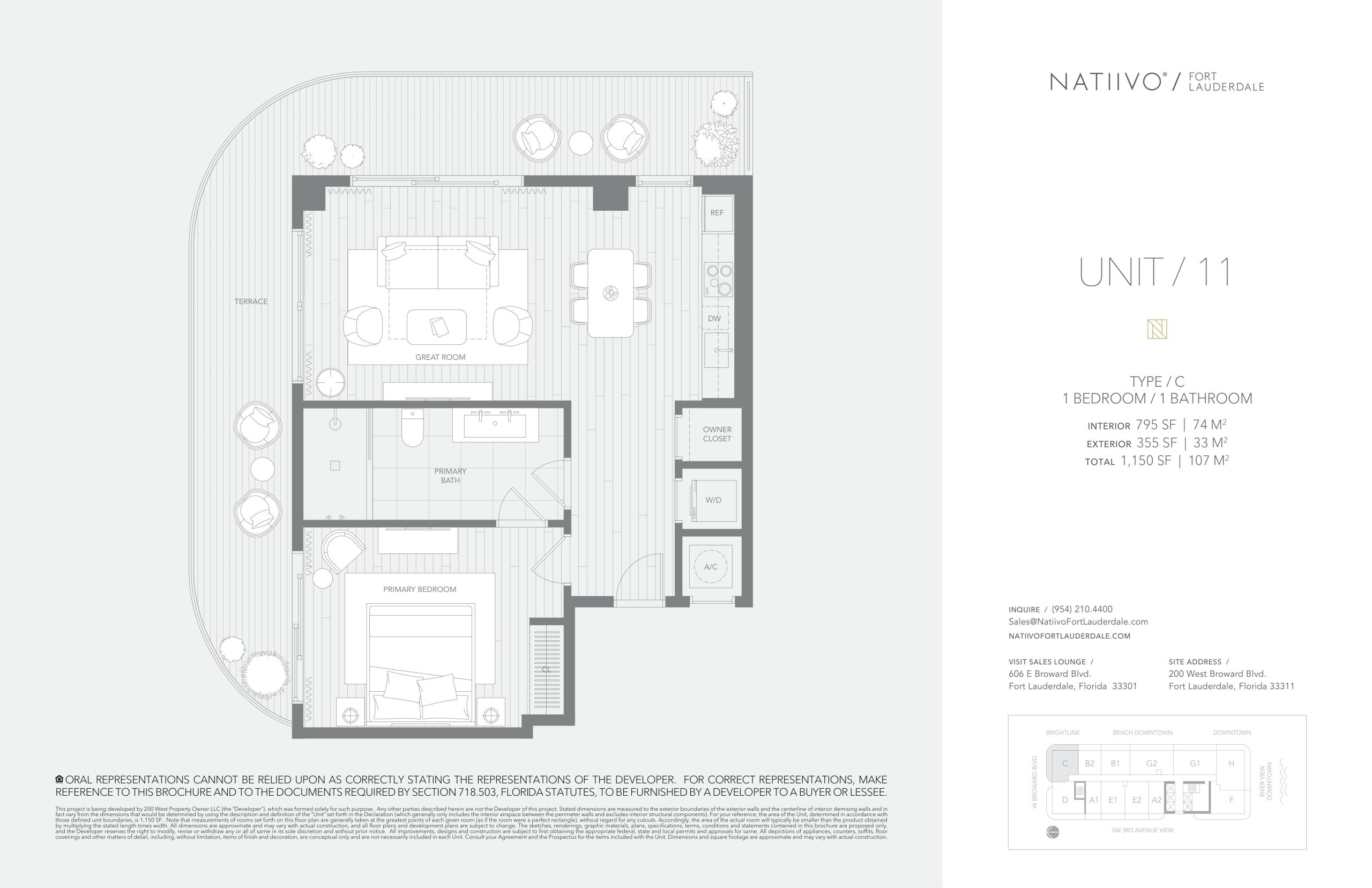 Unit 11 floor plan