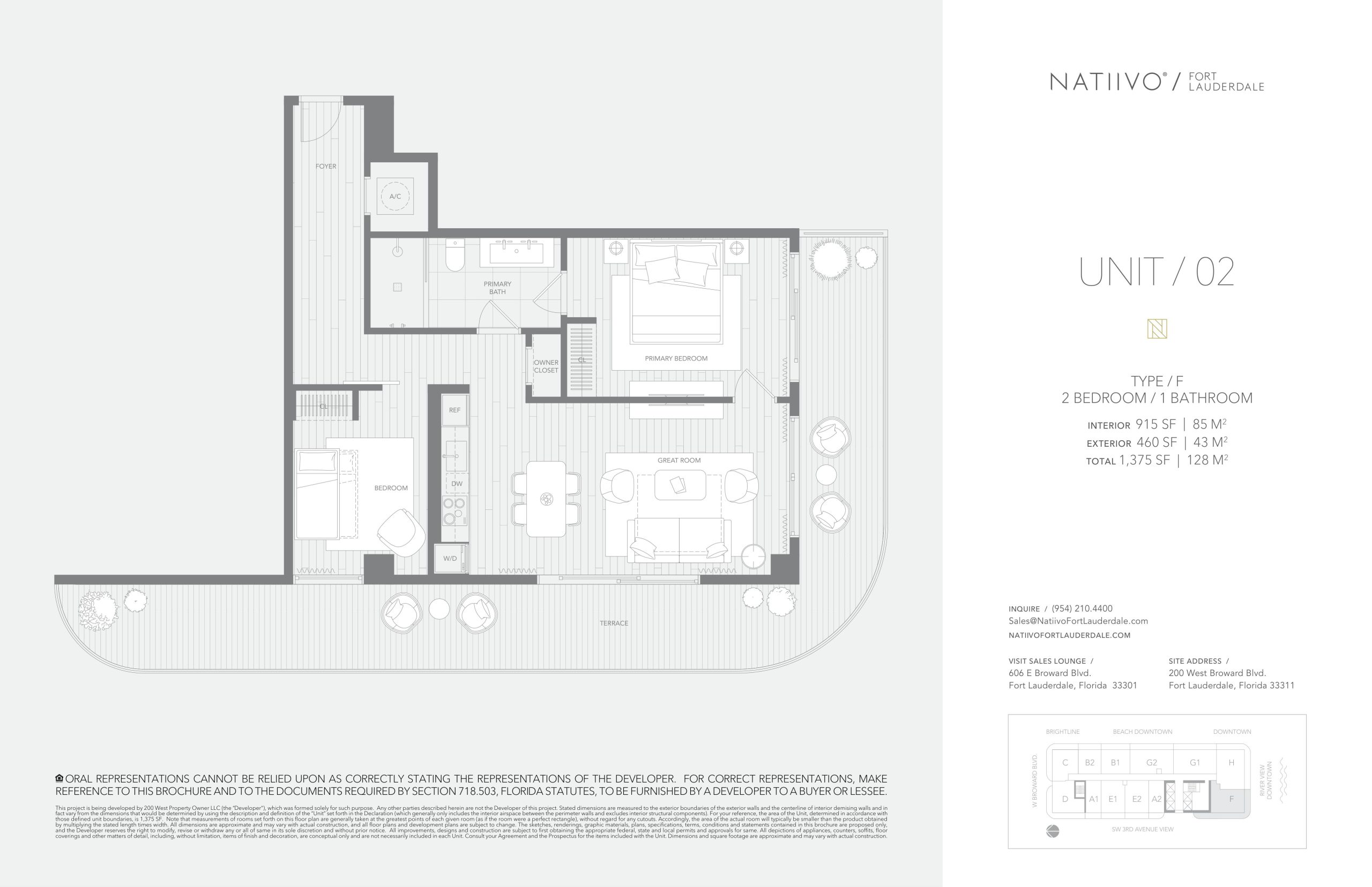 Unit 02 floor plan
