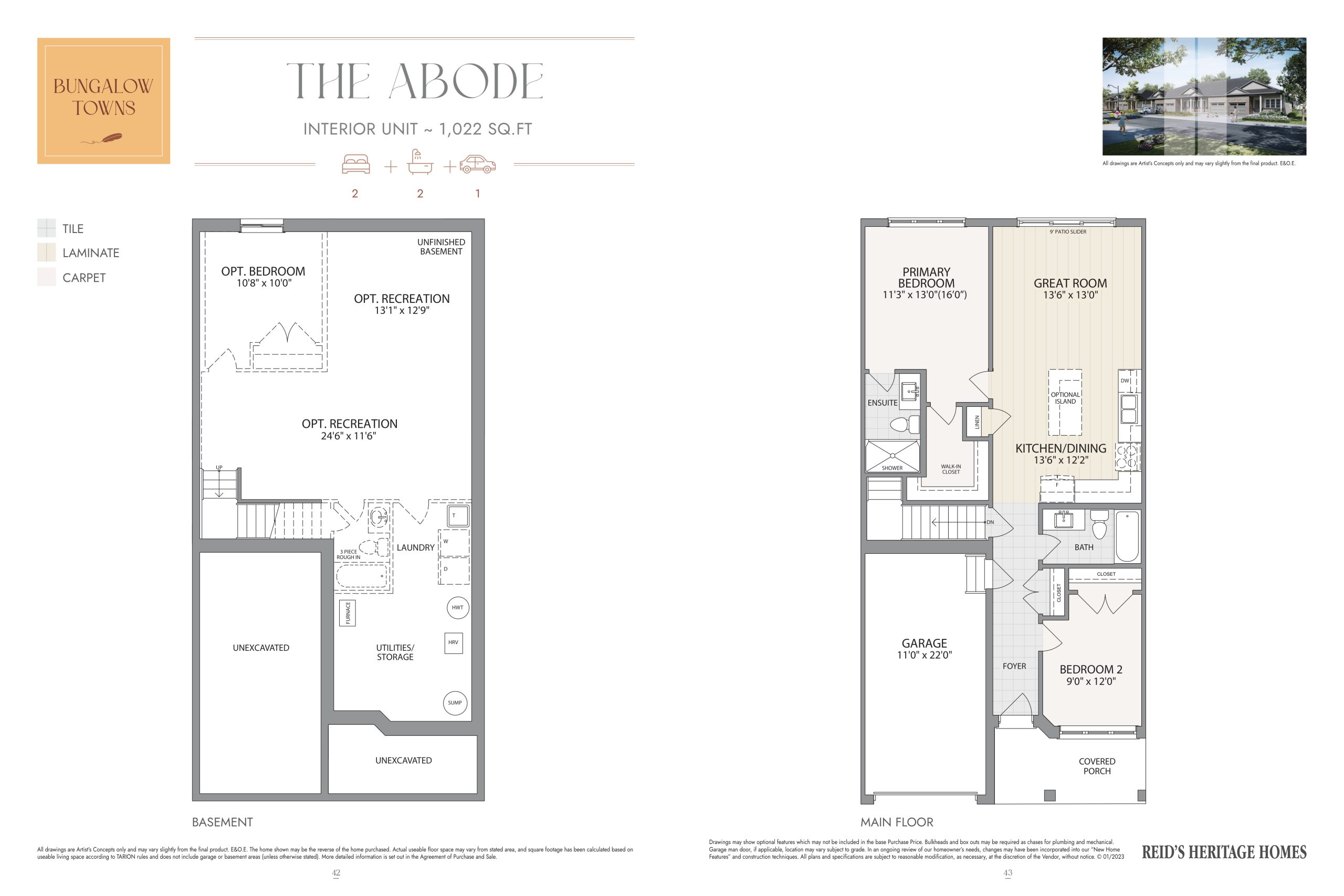 The Abode (Interior Unit) floor plan