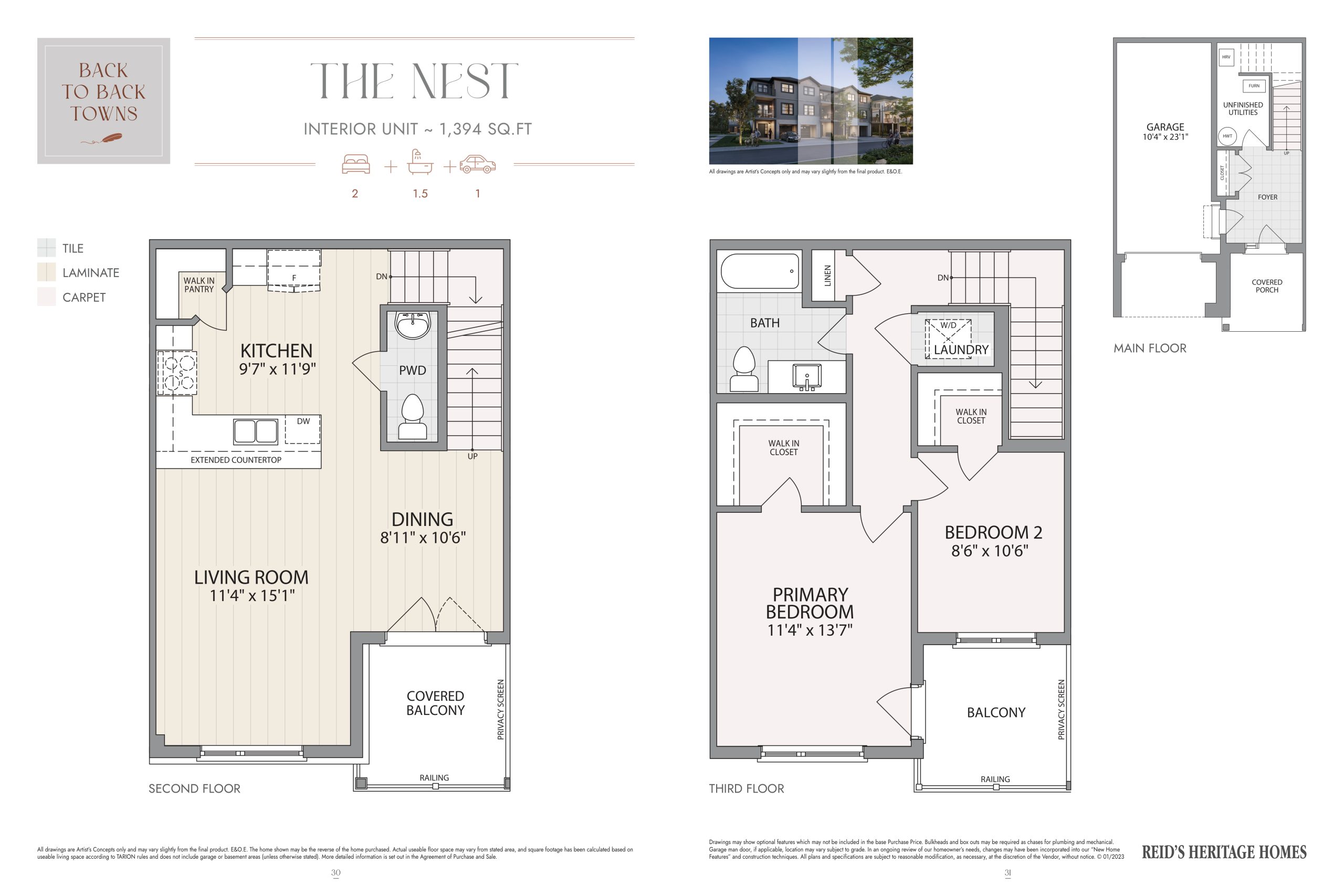 The Nest (Interior Unit) floor plan