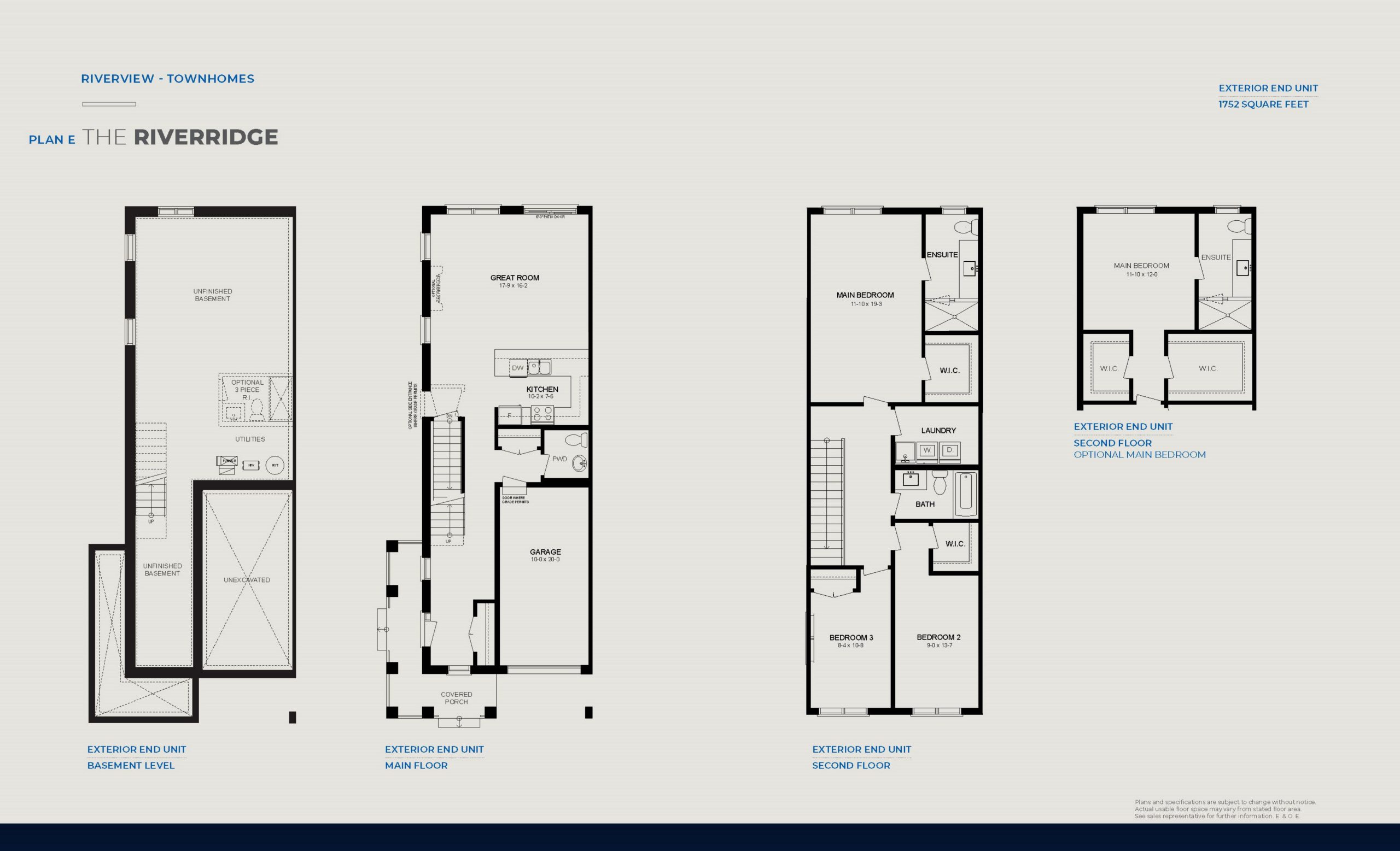 The RiverRidge floor plan
