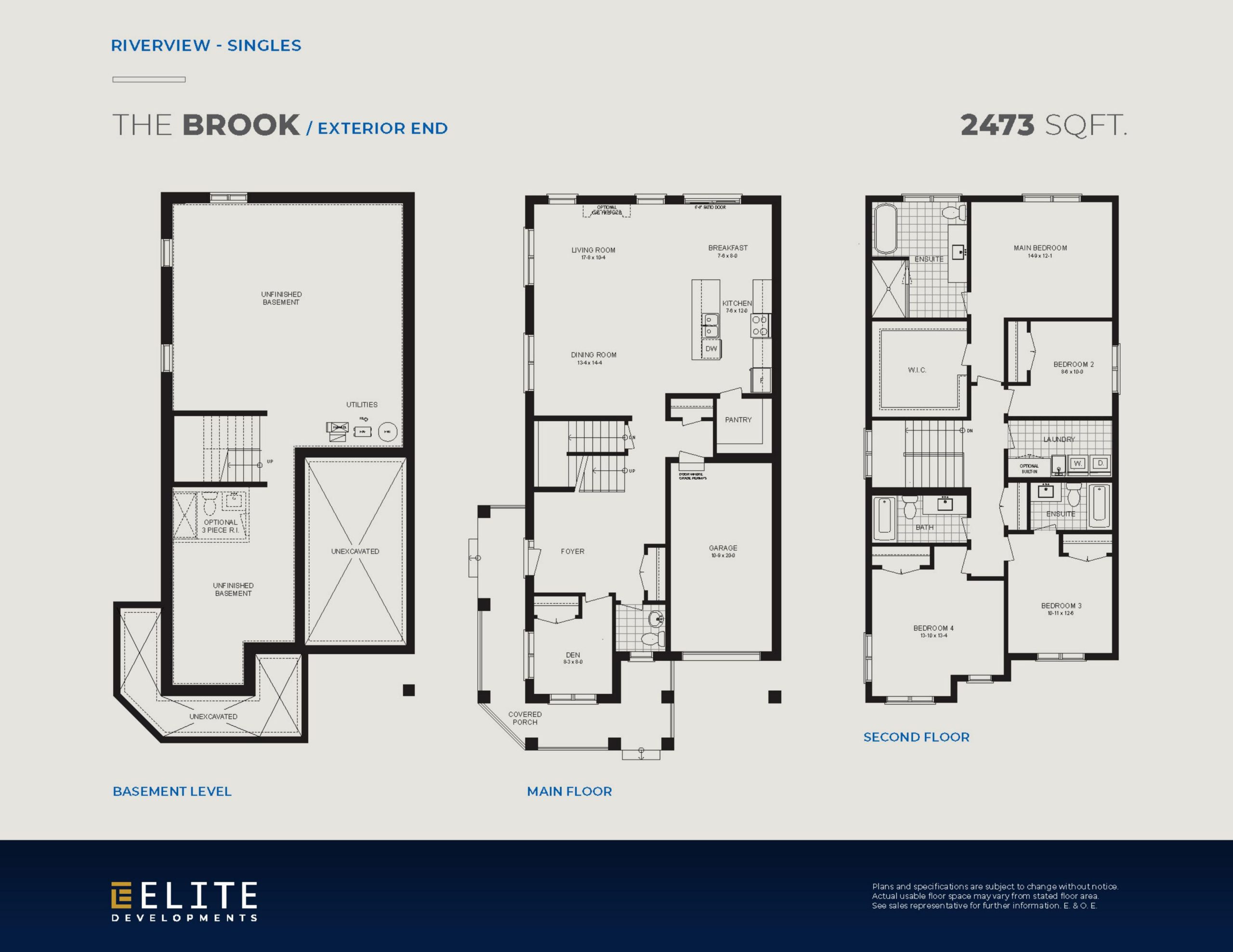 The Brook floor plan